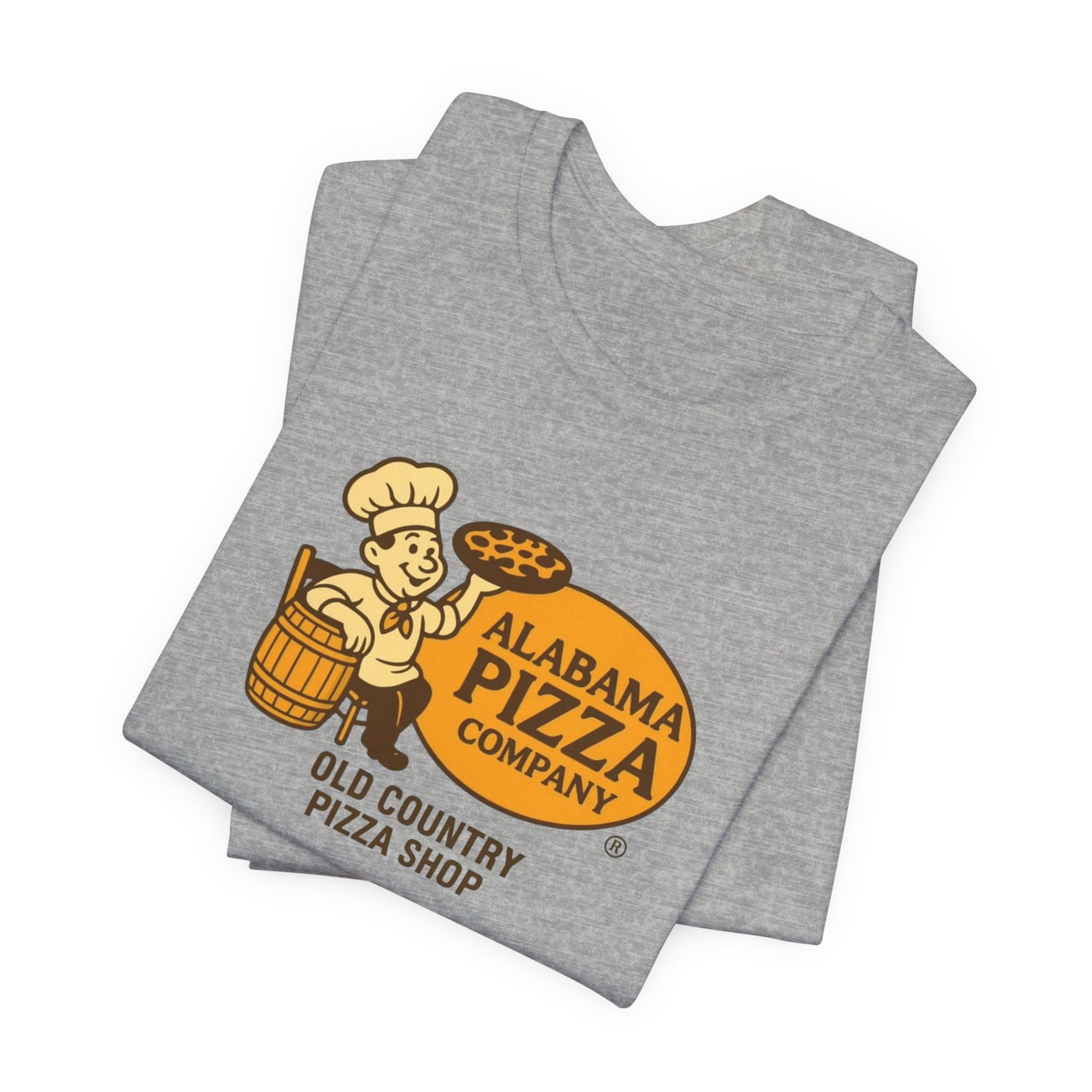 Alabama Pizza Company Tee — Old Country Pizza Shop Graphic T-Shirt
