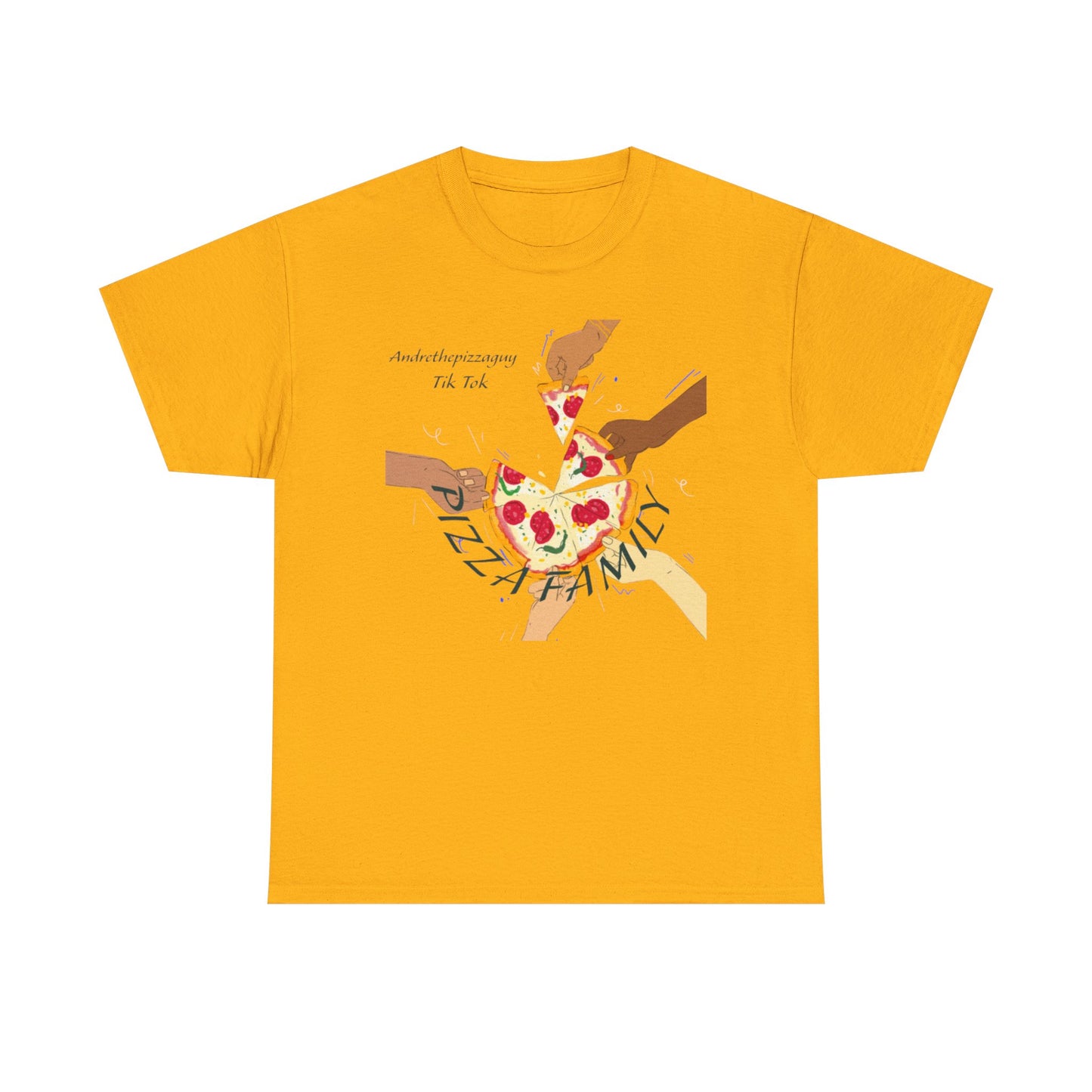 Pizza Family T-Shirt — Together Share Slice Graphic Tee
