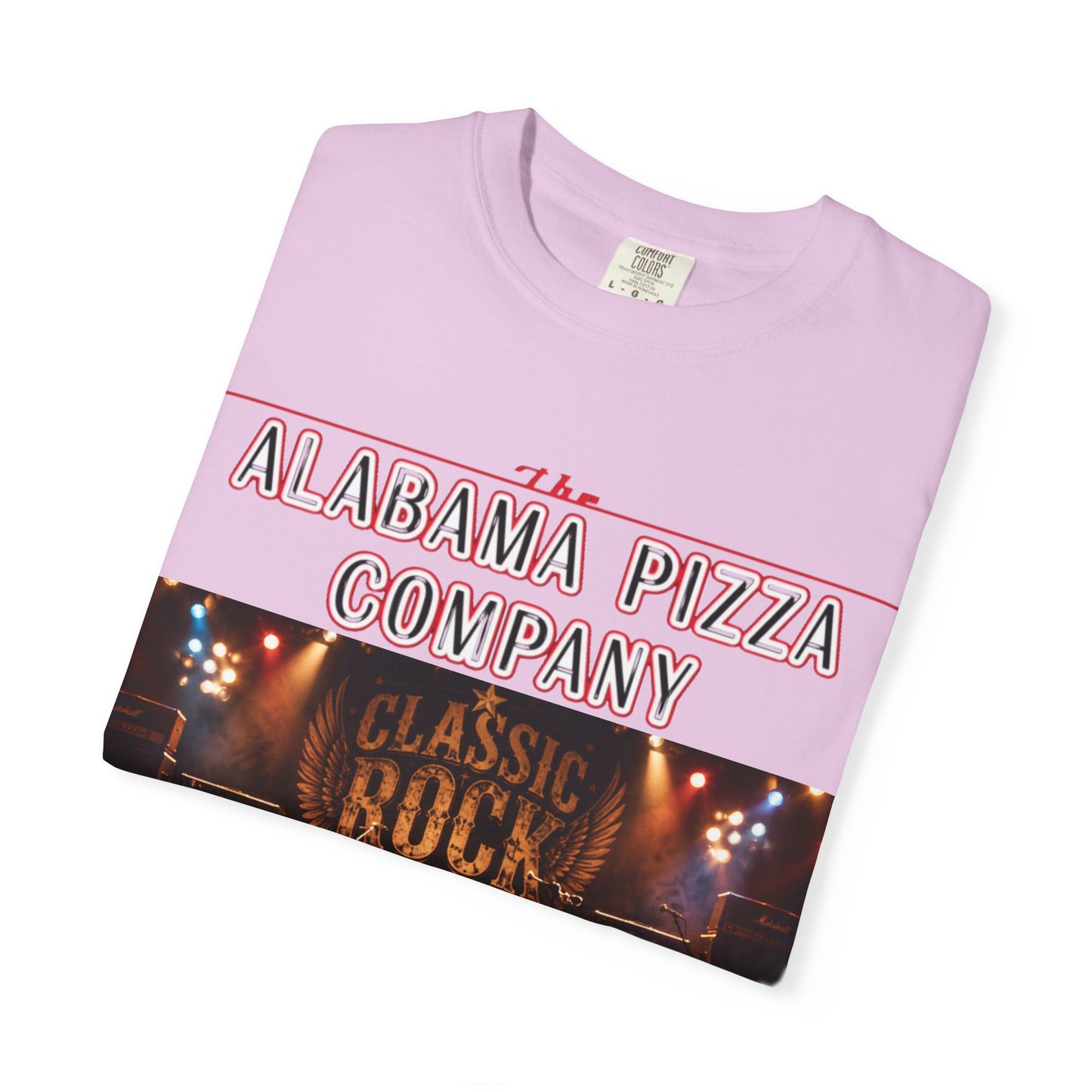 Pizza & Classic Rock T-Shirt — The Alabama Pizza Company Graphic Tee