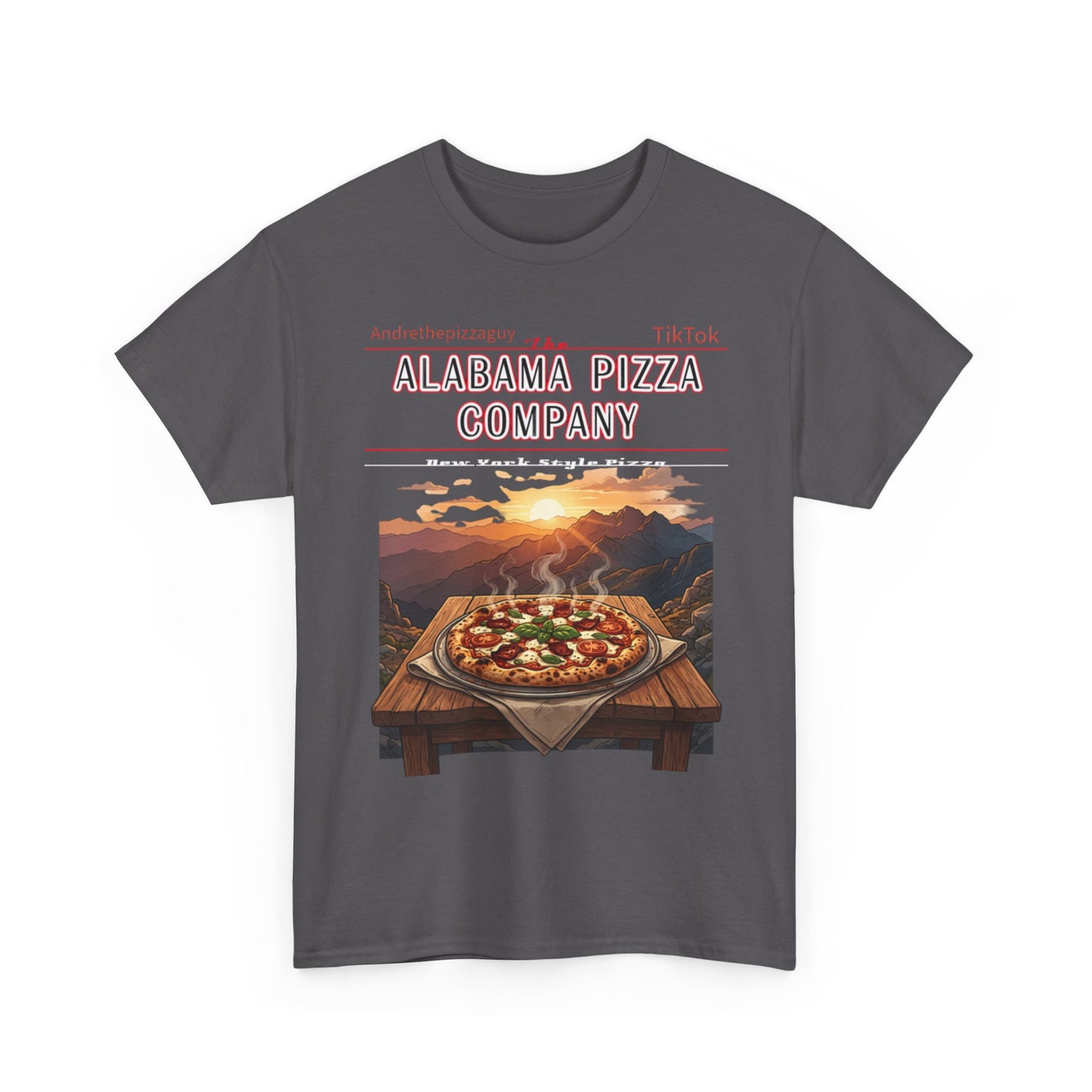 Alabama Pizza Company Tee – Scenic Mountain Pizza Graphic Shirt