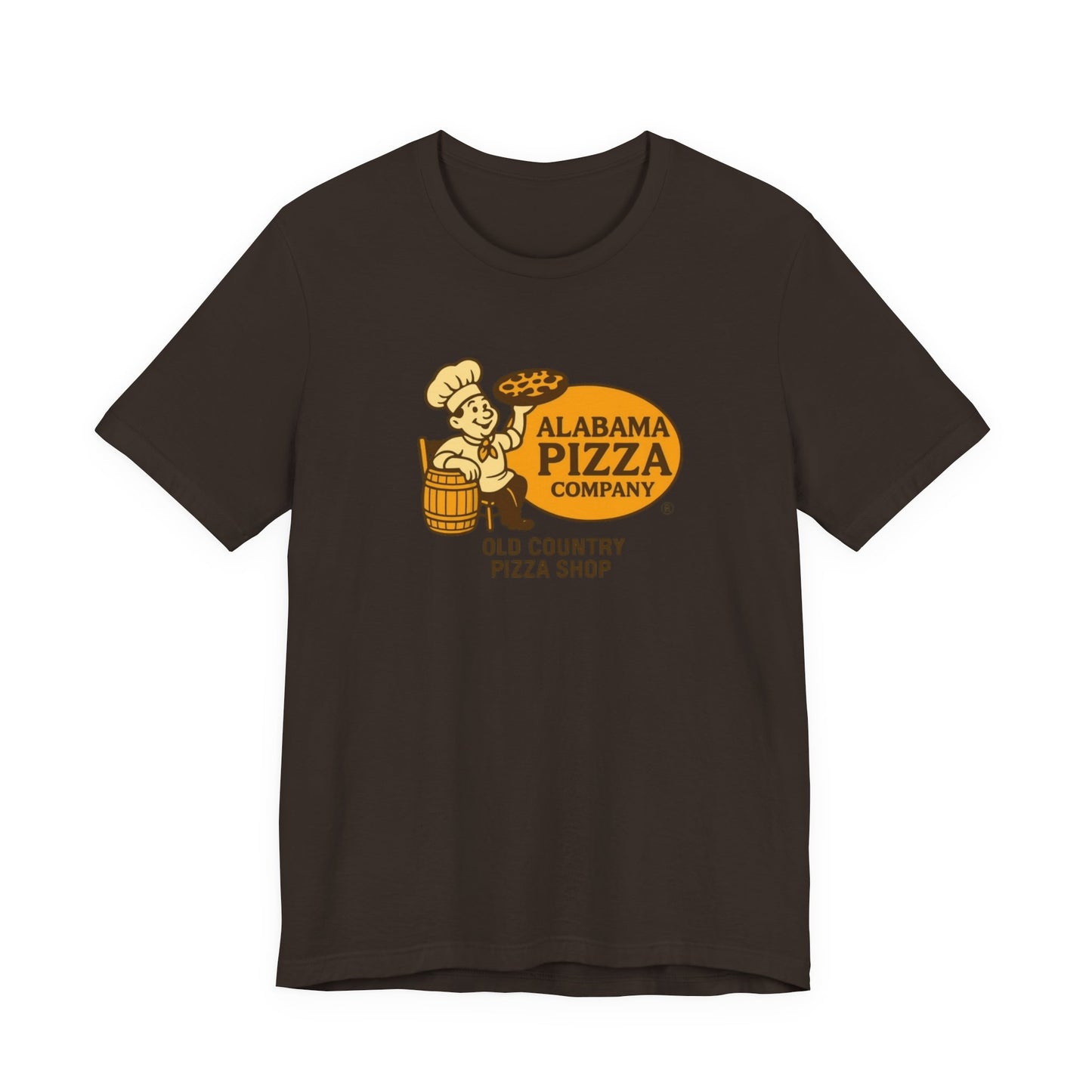 Alabama Pizza Company Tee — Old Country Pizza Shop Graphic T-Shirt