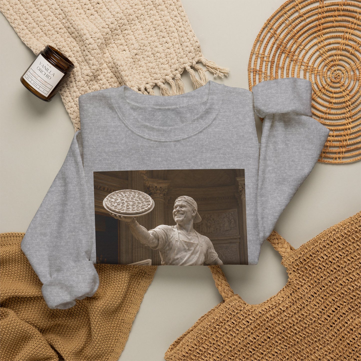 Statue of Liberty Disc Throw Sweatshirt