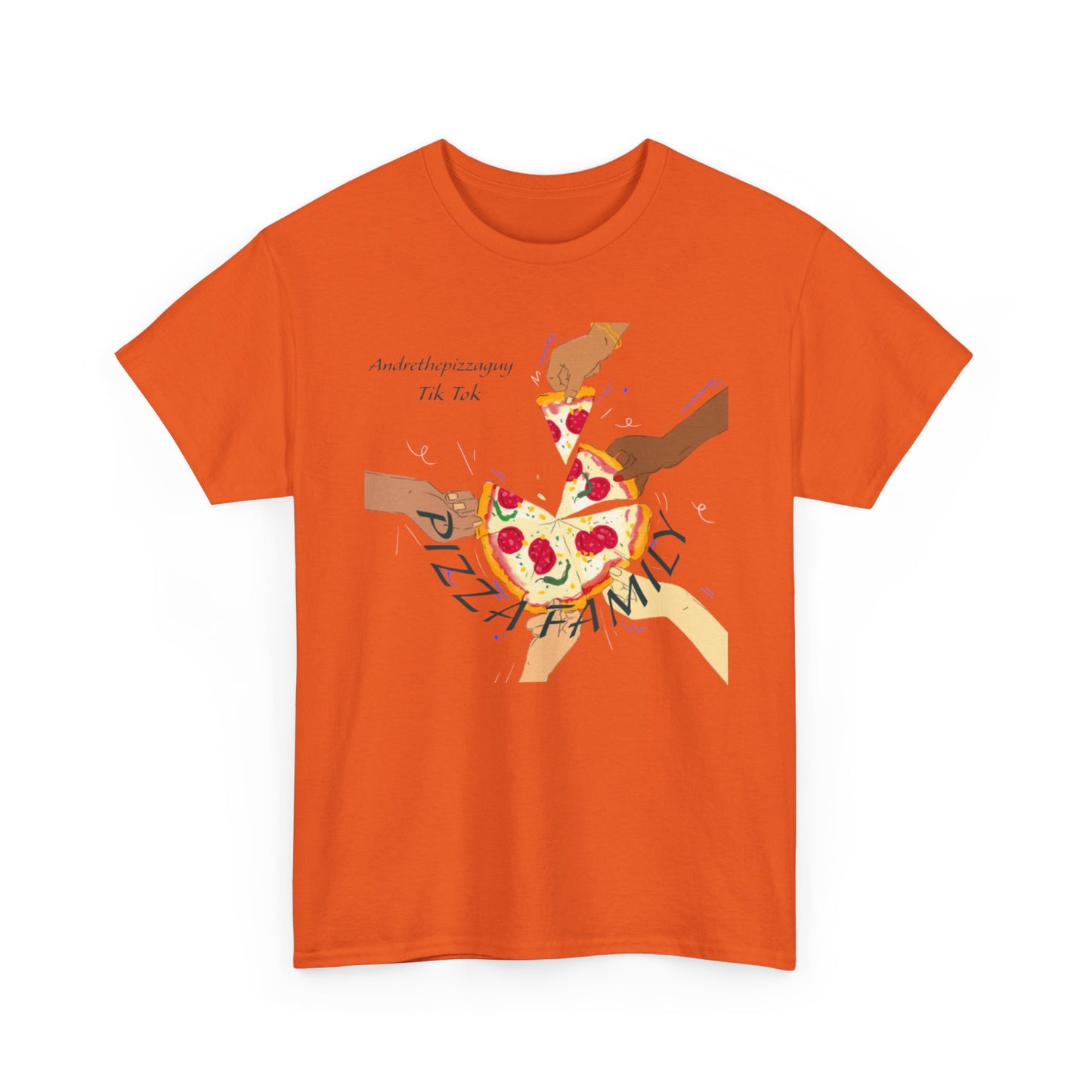 Pizza Family T-Shirt — Together Share Slice Graphic Tee