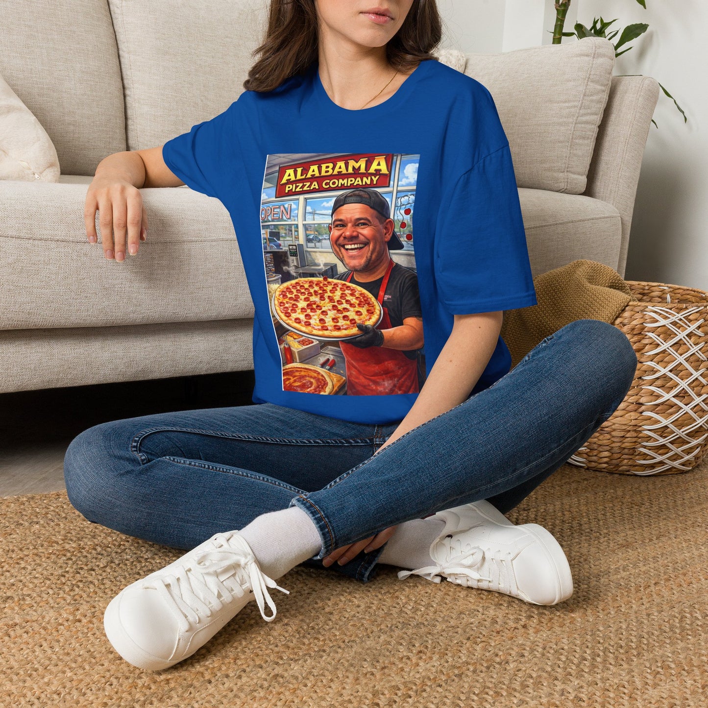Alabama Pizza Company T-Shirt — Retro Pizzeria Graphic Tee