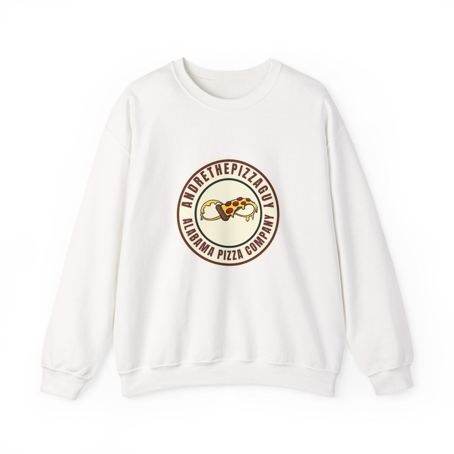 Pizza Logo Crewneck Sweatshirt – AndreyThePizzaGuy Alabama Pizza Company