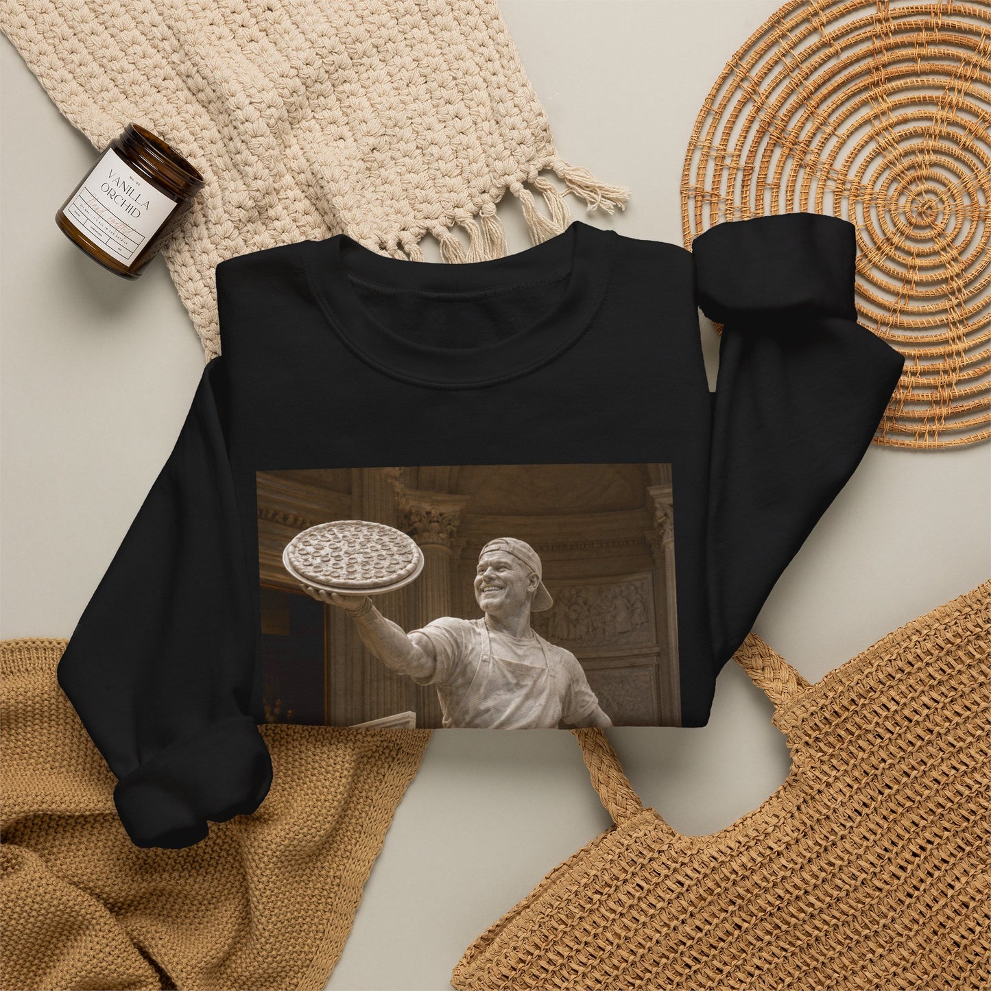 Statue of Liberty Disc Throw Sweatshirt