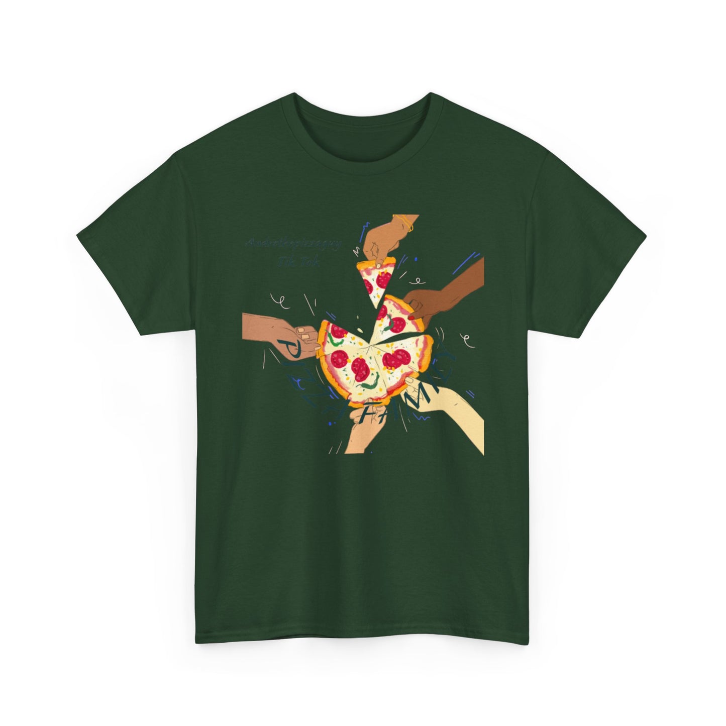 Pizza Family T-Shirt — Together Share Slice Graphic Tee