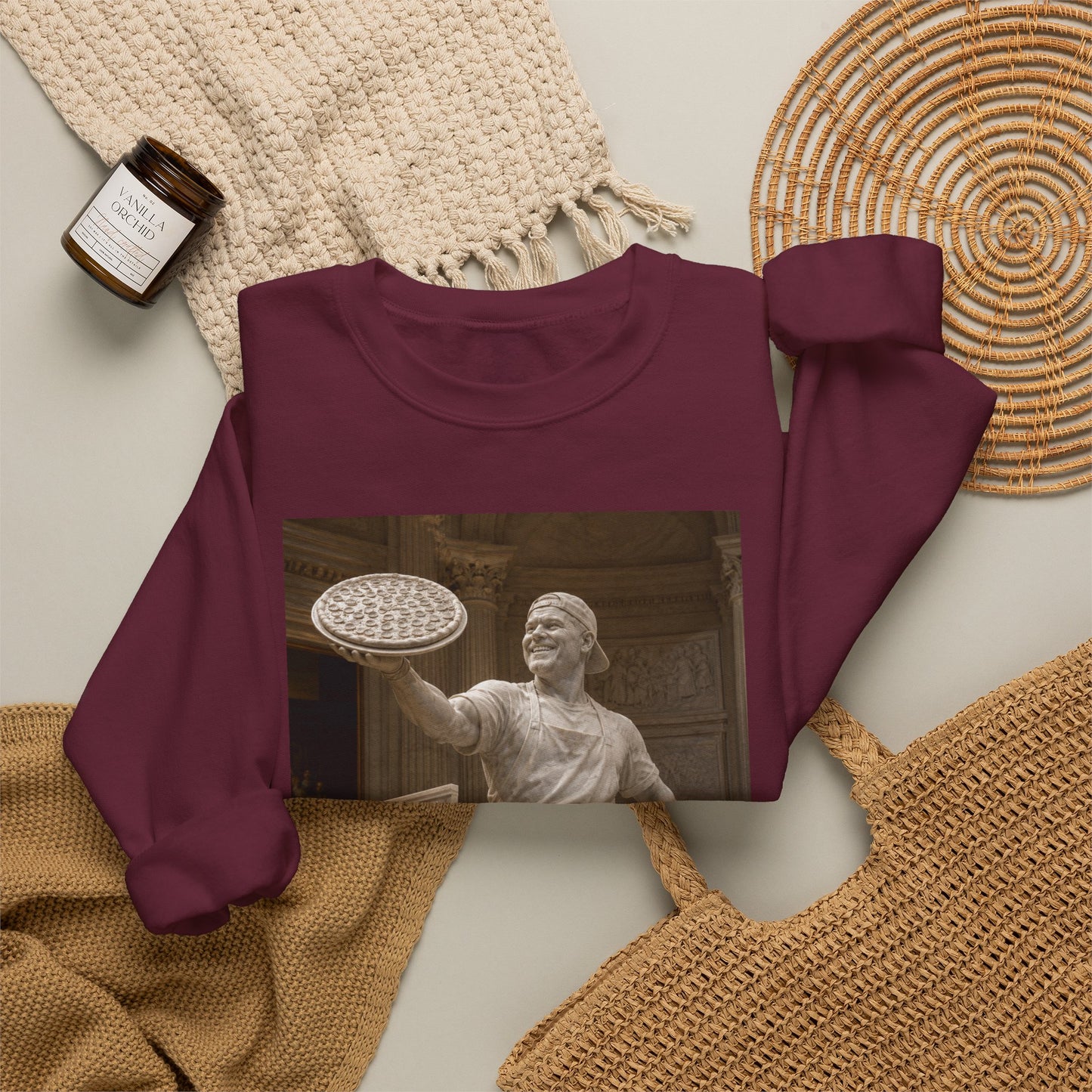 Statue of Liberty Disc Throw Sweatshirt