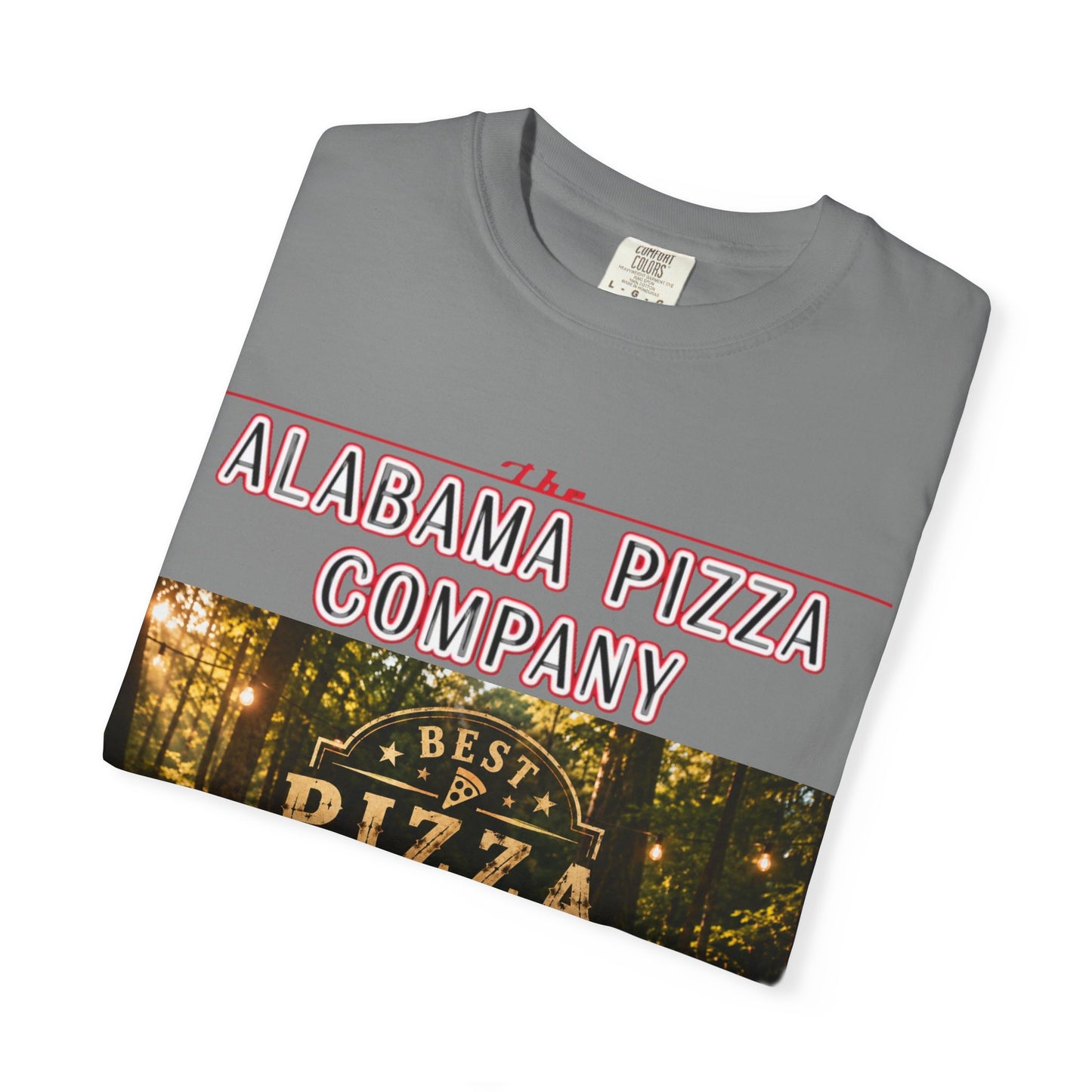 Alabama Pizza Company T‑Shirt – Best Pizza in Alabama Graphic Tee