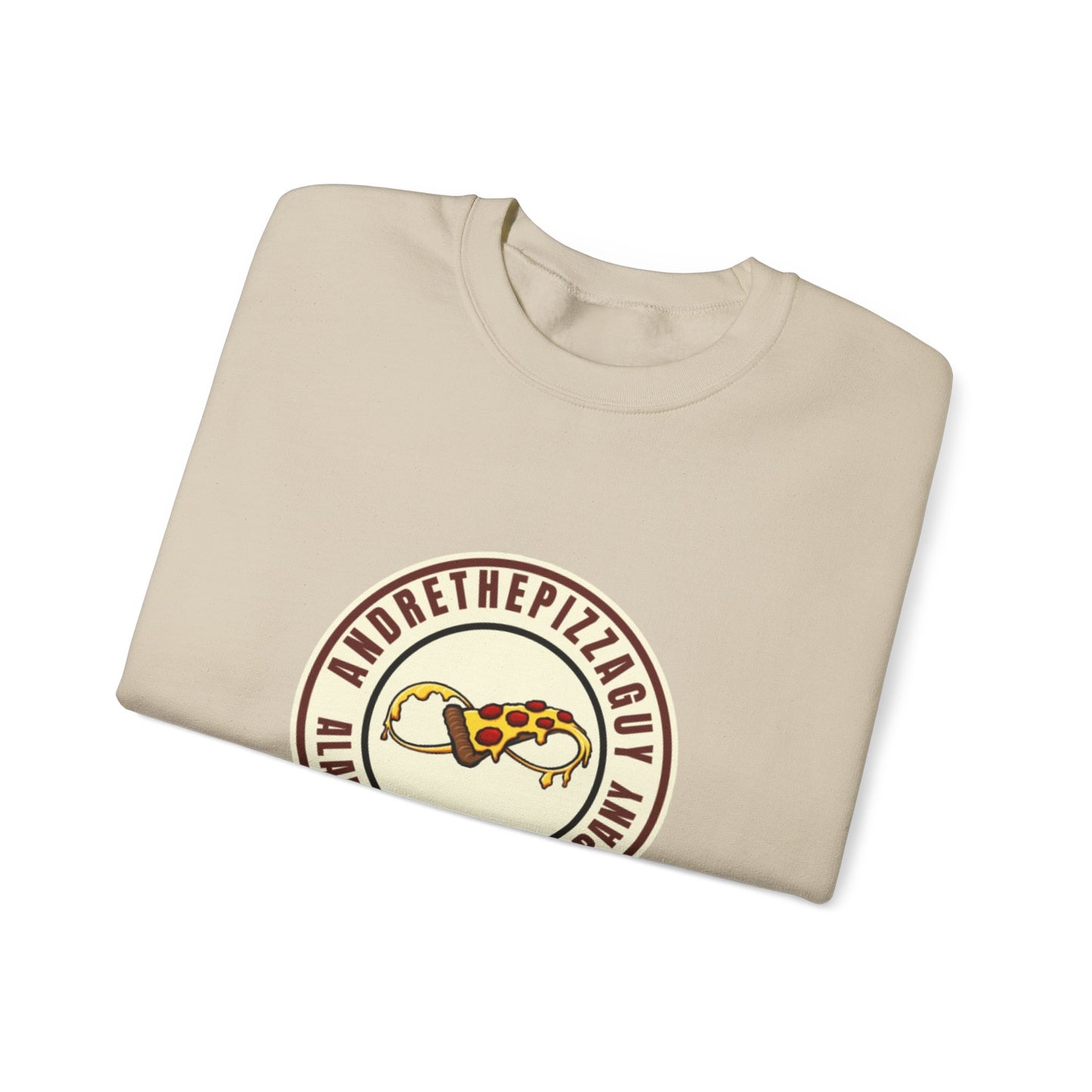 Pizza Logo Crewneck Sweatshirt – AndreyThePizzaGuy Alabama Pizza Company