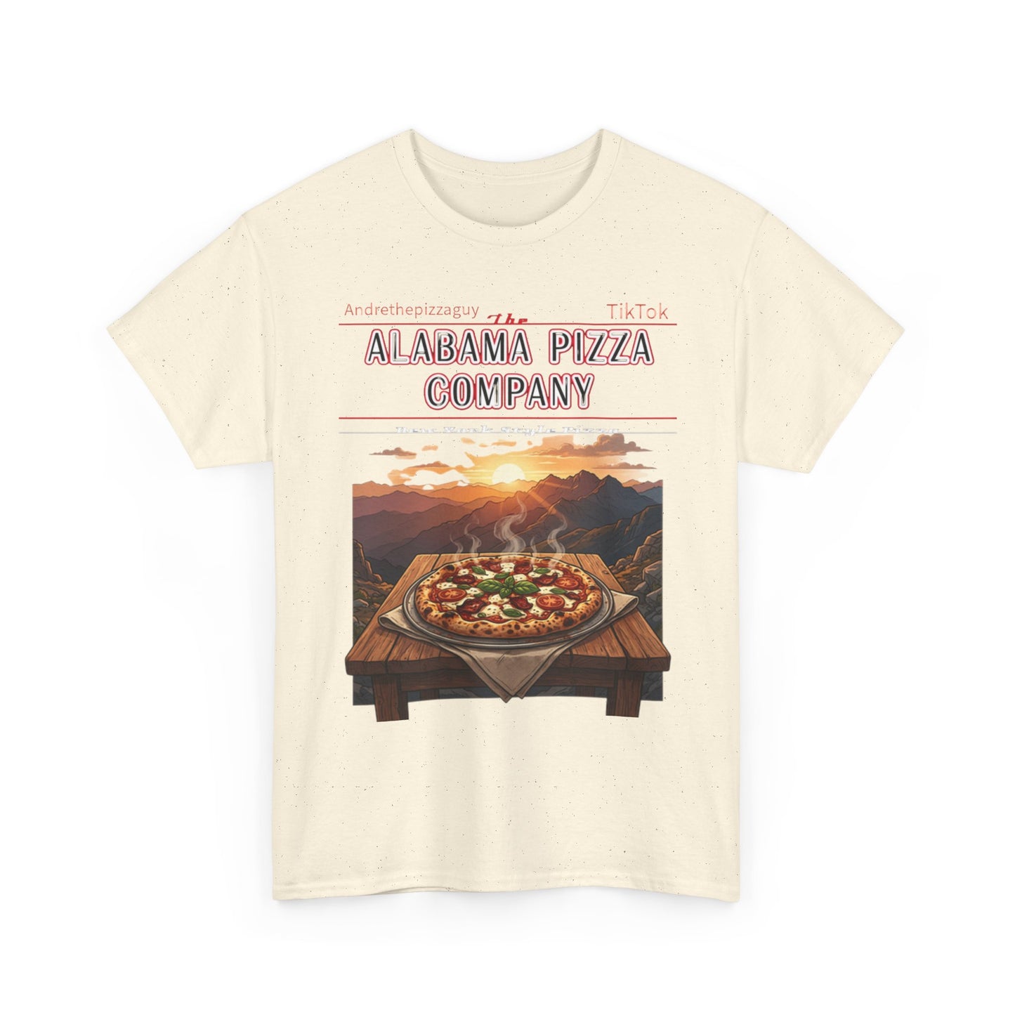 Alabama Pizza Company Tee – Scenic Mountain Pizza Graphic Shirt