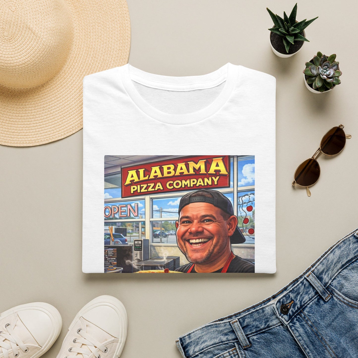 Alabama Pizza Company T-Shirt — Retro Pizzeria Graphic Tee