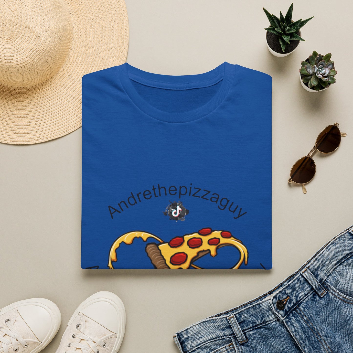 Pizza Logo T-Shirt — "Andrethepizzaguy" Alabama Pizza Company Tee