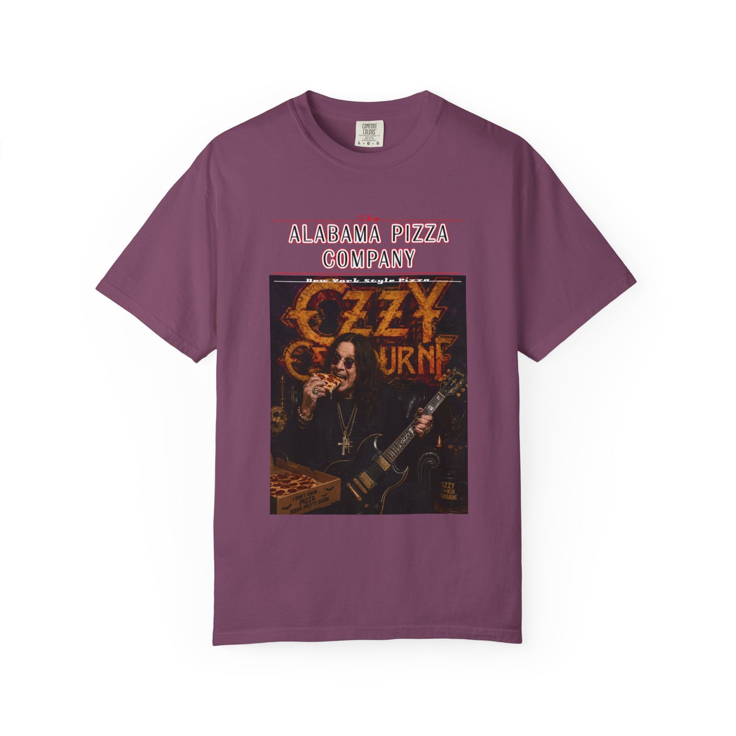 Ozzy Osbourne Pizza Company Graphic T-Shirt