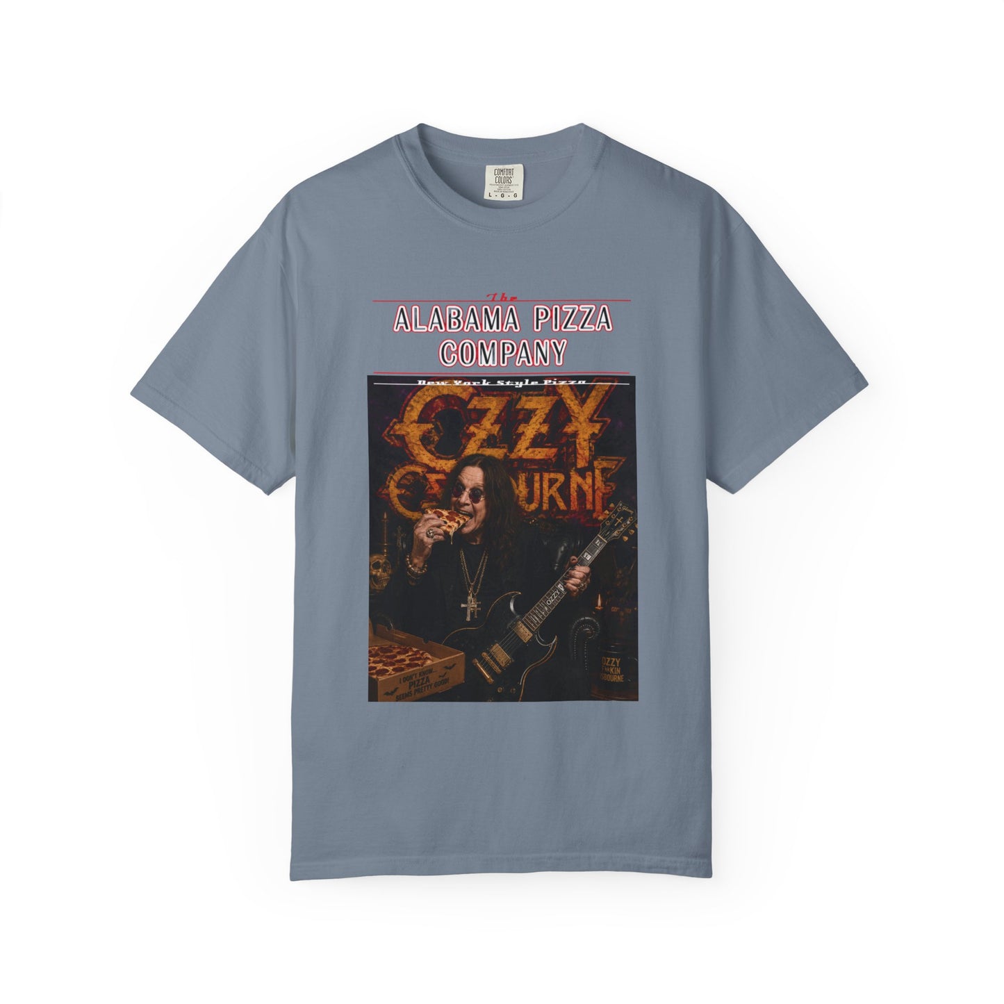 Ozzy Osbourne Pizza Company Graphic T-Shirt