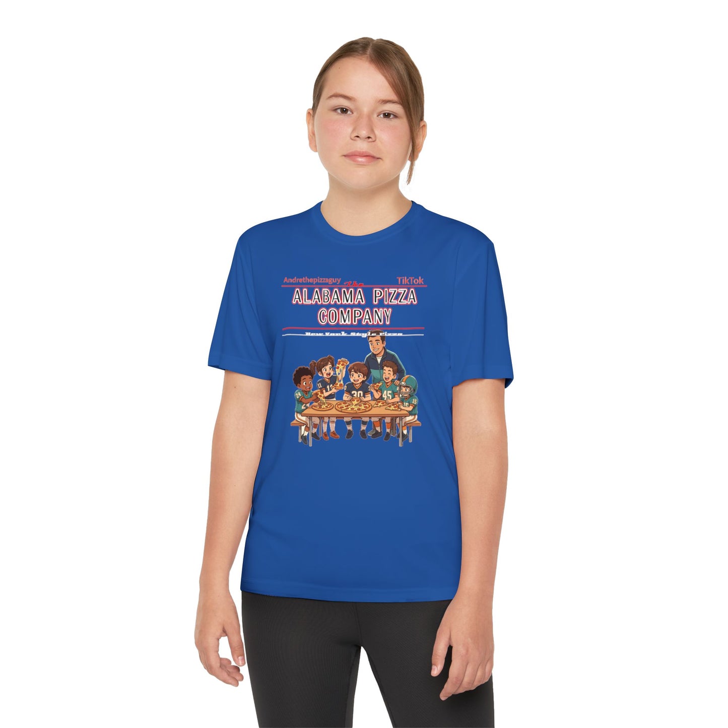 Alabama Pizza Company Kids Tee – Retro Pizza Night Graphic Youth T-Shirt