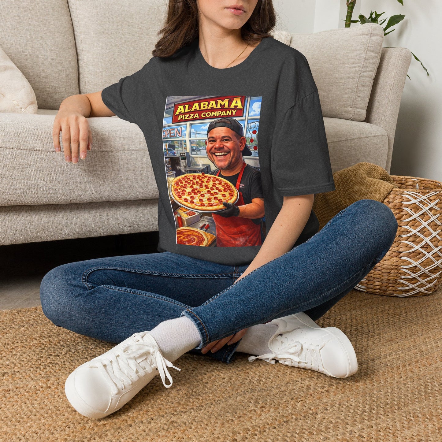 Alabama Pizza Company T-Shirt — Retro Pizzeria Graphic Tee