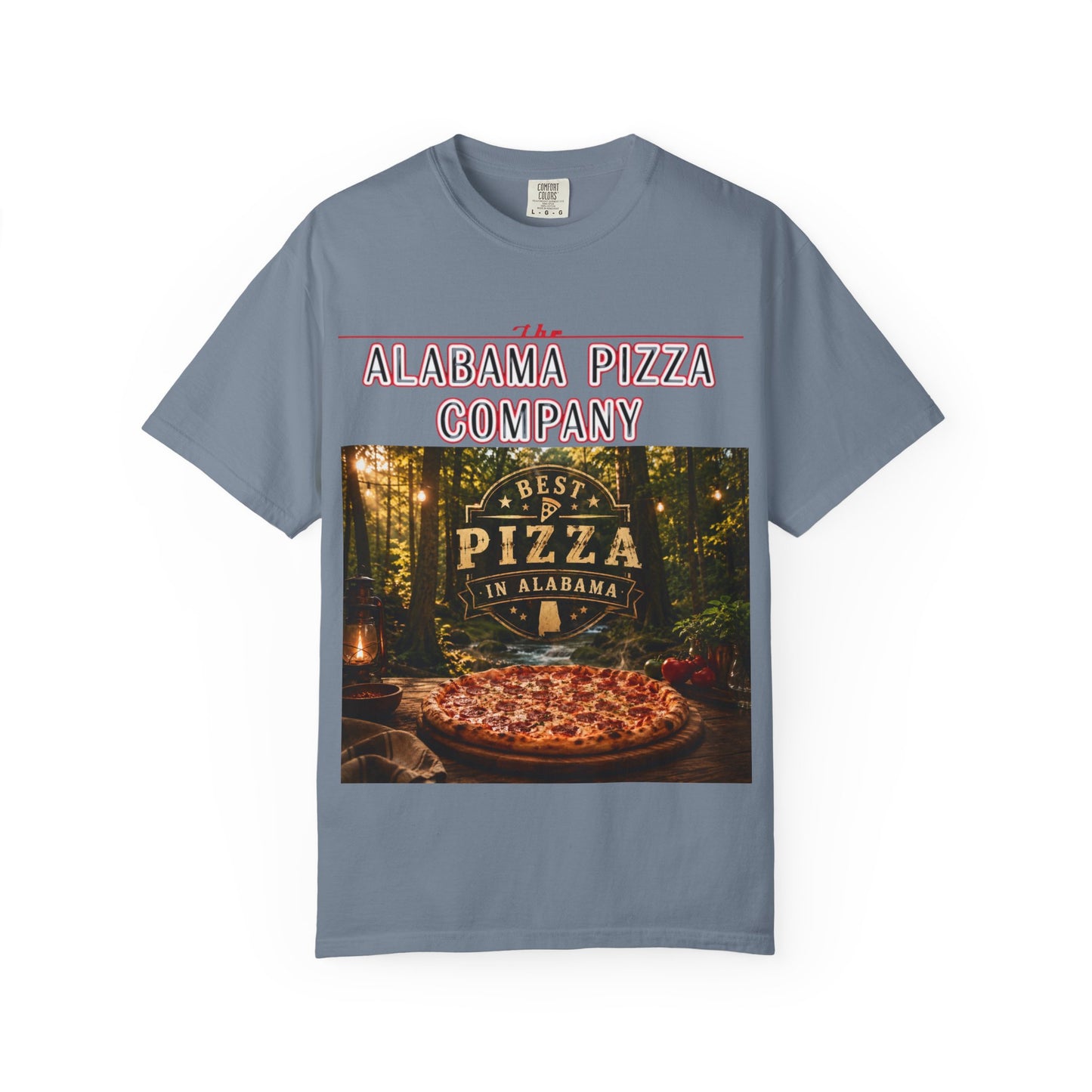 Alabama Pizza Company T‑Shirt – Best Pizza in Alabama Graphic Tee