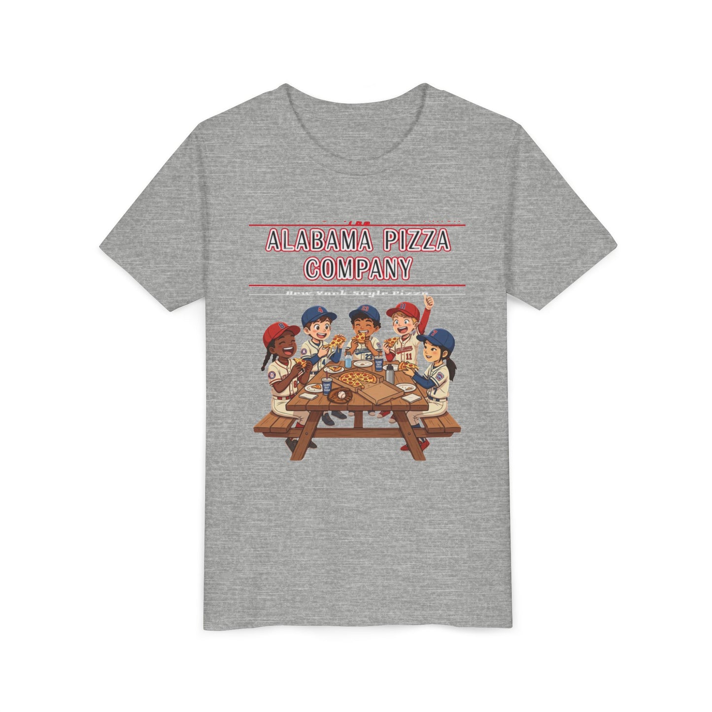 Youth Tee — Alabama Pizza Company Kids Pizza Party Shirt