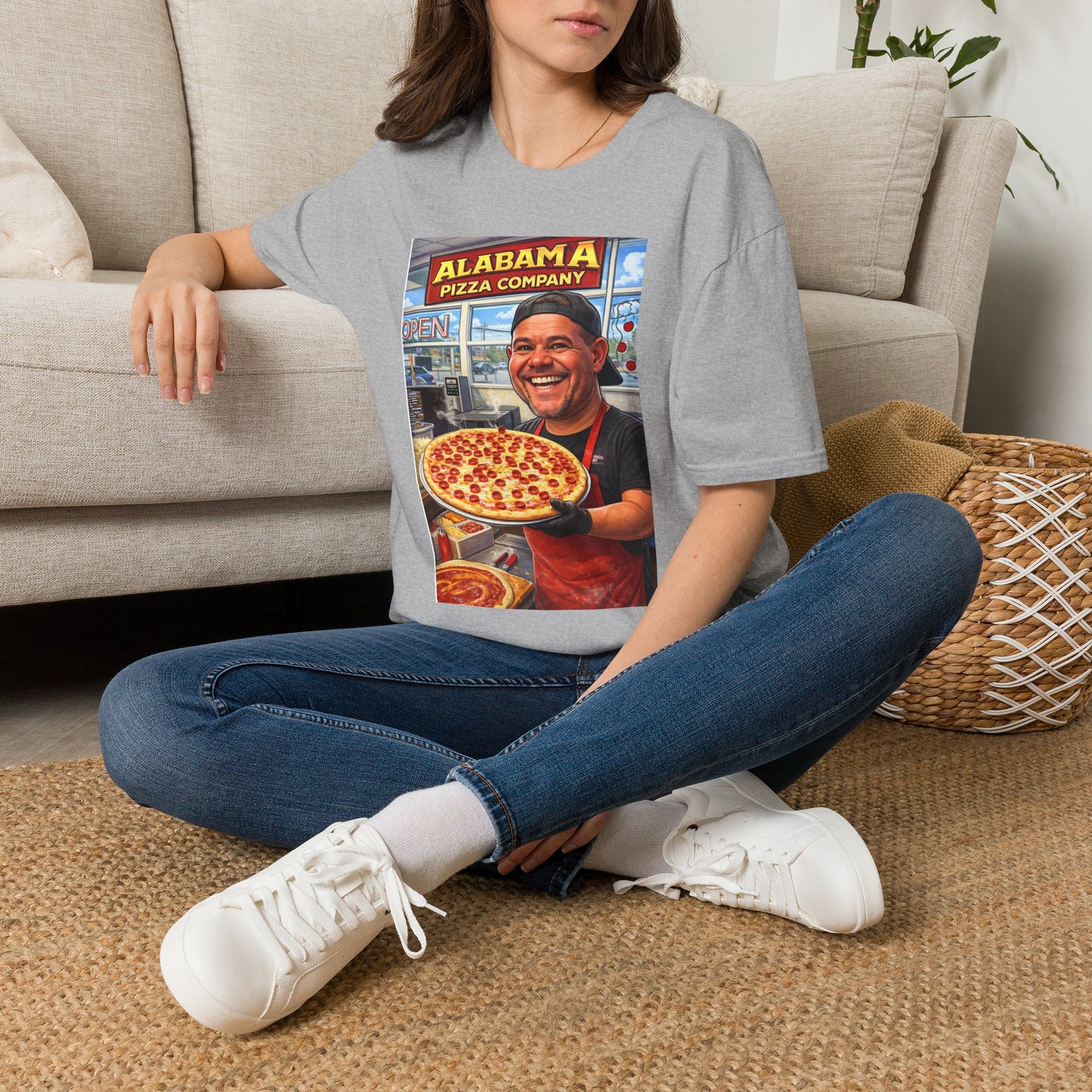 Alabama Pizza Company T-Shirt — Retro Pizzeria Graphic Tee
