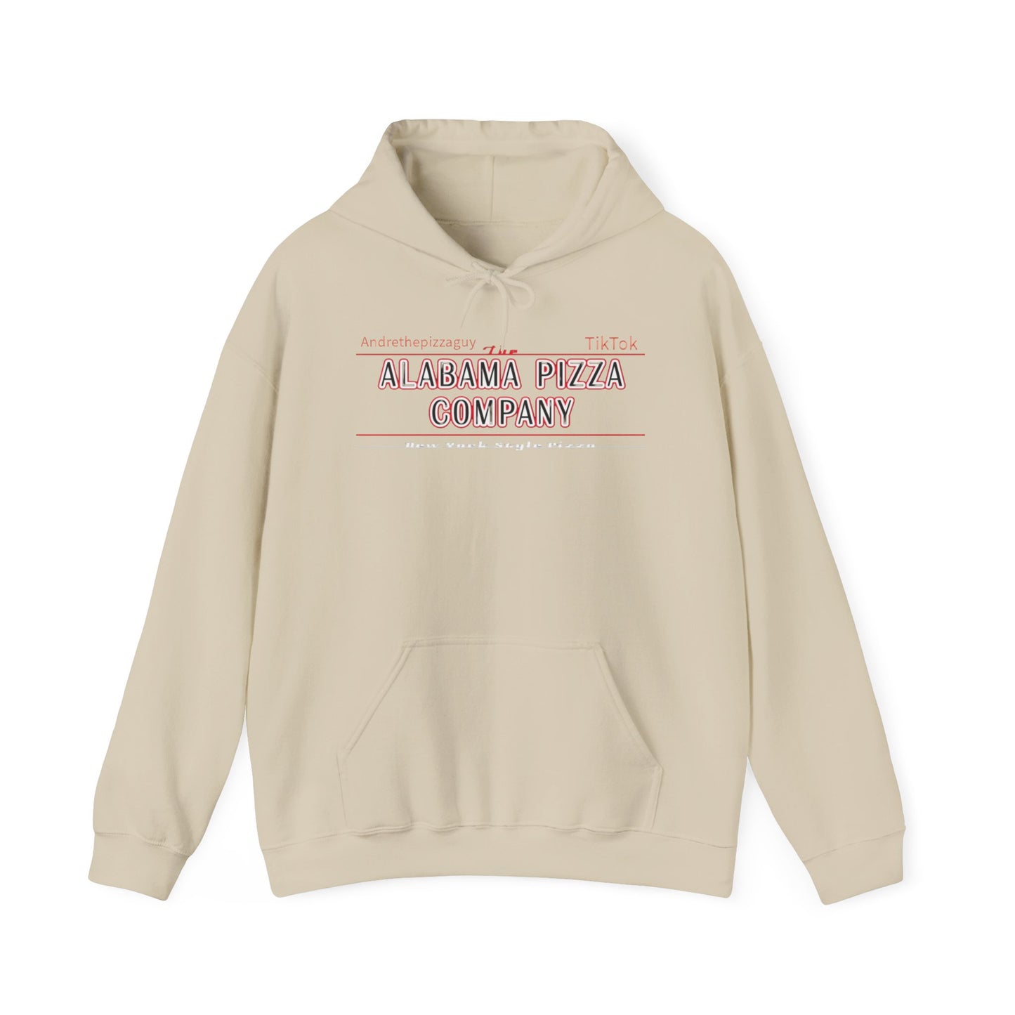 Alabama Pizza Company Hoodie — Vintage Pizzeria Logo Pullover