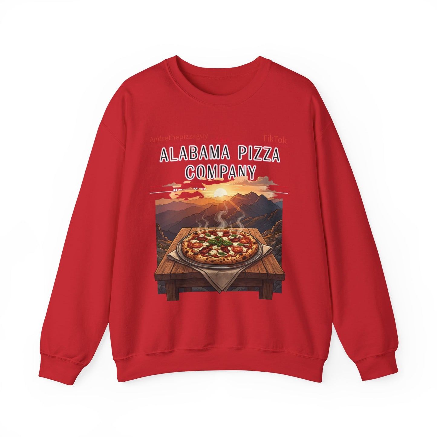 Alabama Pizza Company Sweatshirt – Vintage Mountain Pizza Crewneck