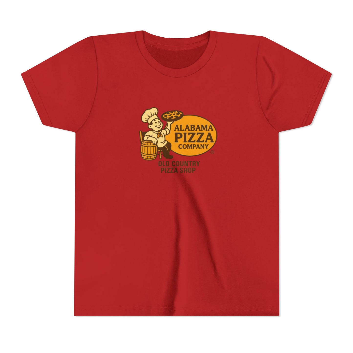 Alabama Pizza Company Kids Tee – 'Old Country Pizza Shop' Youth T‑Shirt