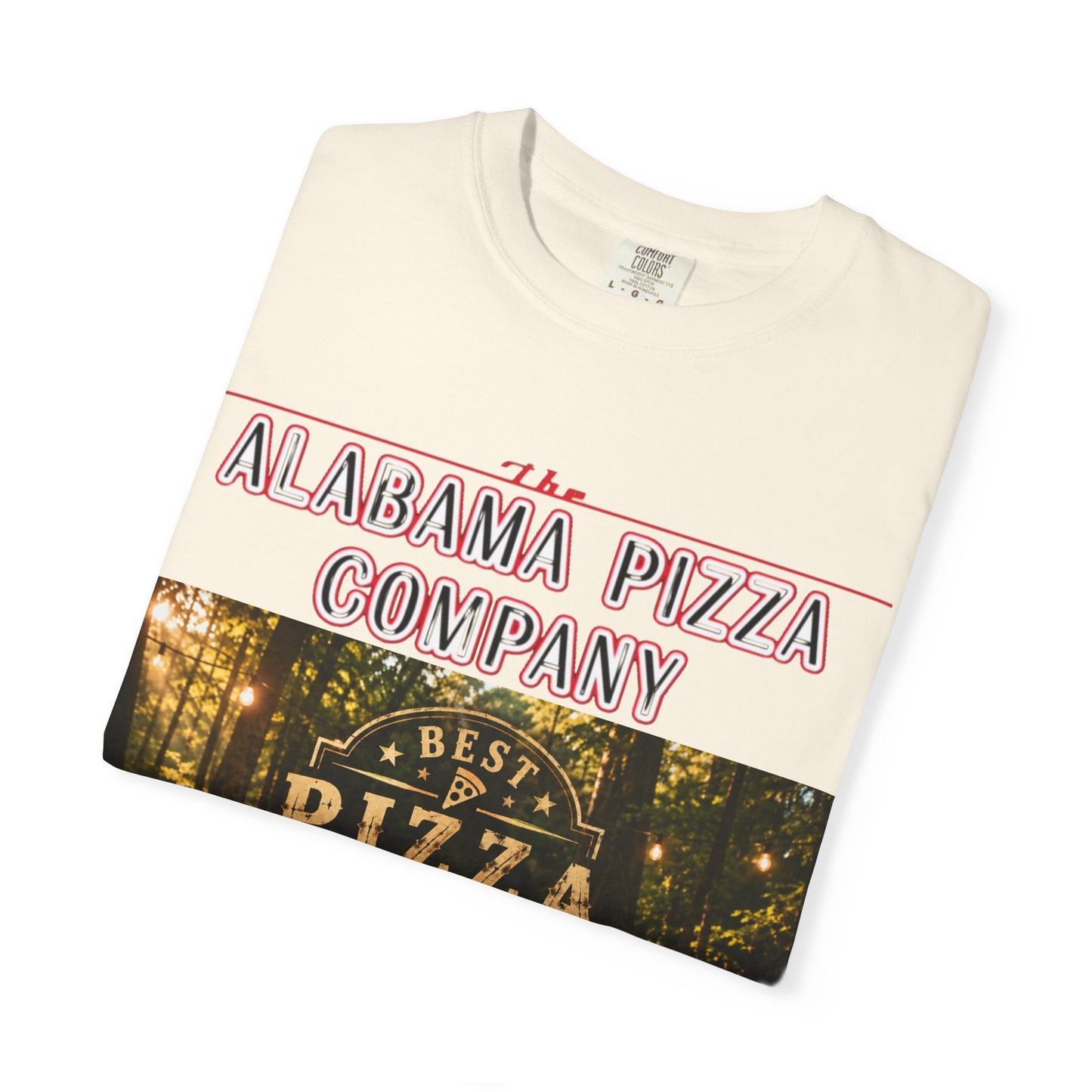 Alabama Pizza Company T‑Shirt – Best Pizza in Alabama Graphic Tee