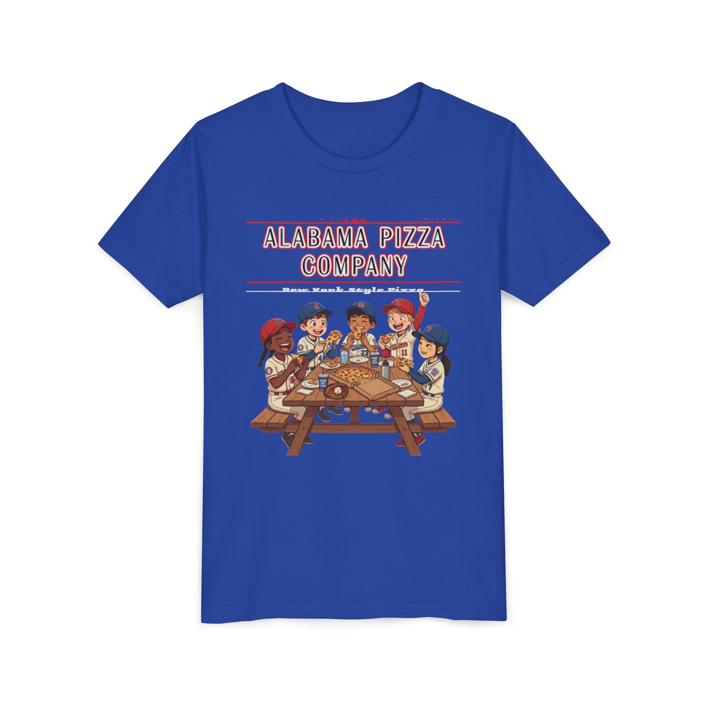 Youth Tee — Alabama Pizza Company Kids Pizza Party Shirt
