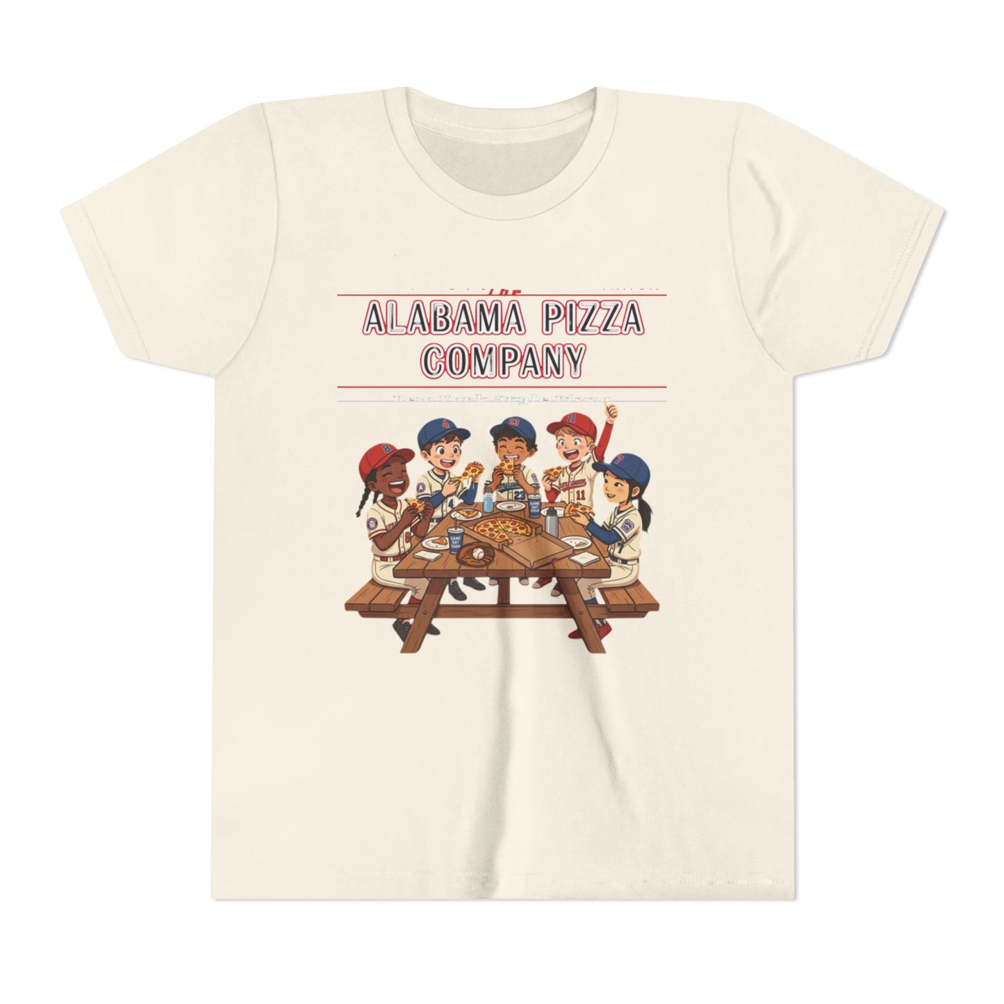 Youth Tee — Alabama Pizza Company Kids Pizza Party Shirt