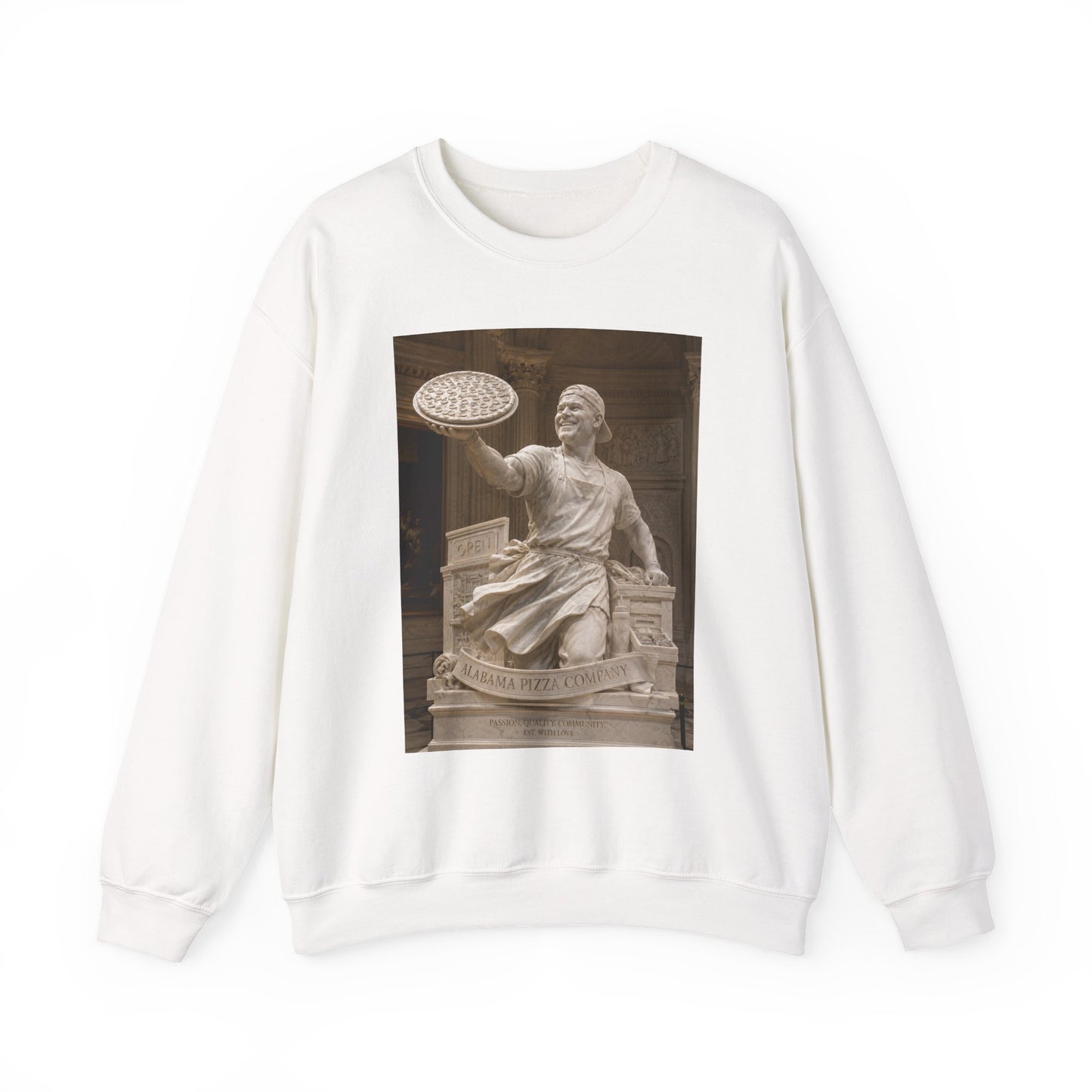 Statue of Liberty Disc Throw Sweatshirt