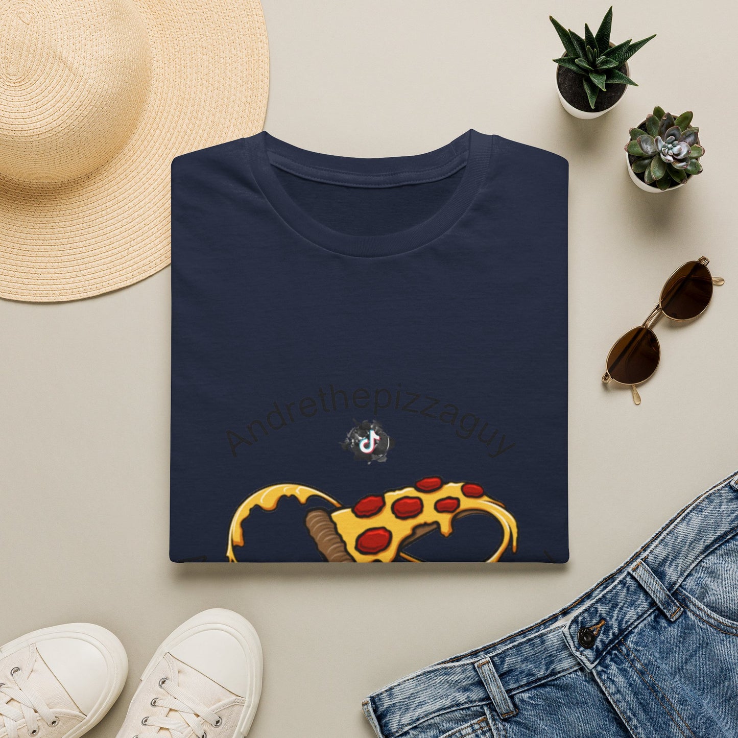 Pizza Logo T-Shirt — "Andrethepizzaguy" Alabama Pizza Company Tee