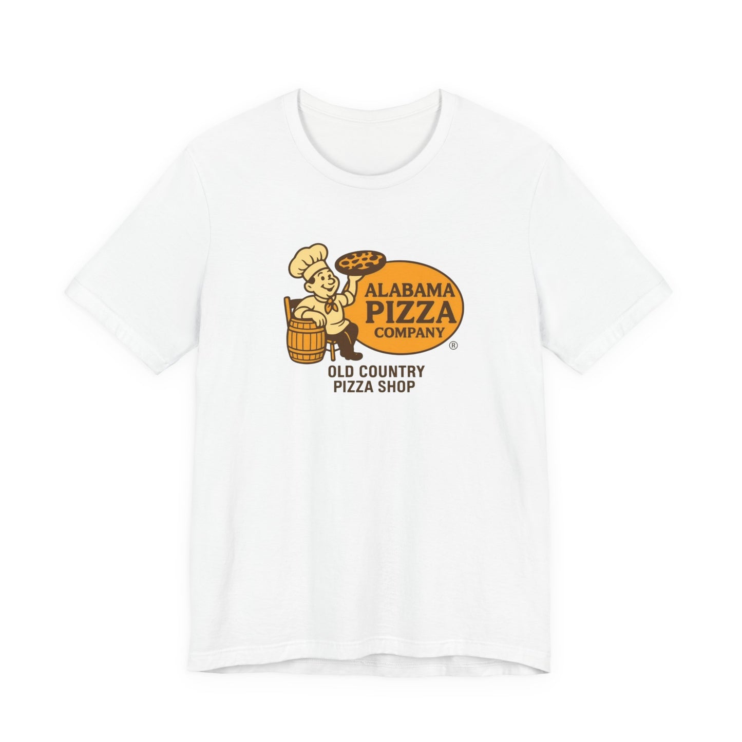 Alabama Pizza Company Tee — Old Country Pizza Shop Graphic T-Shirt