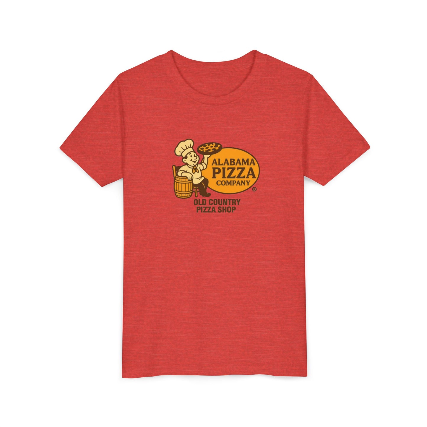 Alabama Pizza Company Kids Tee – 'Old Country Pizza Shop' Youth T‑Shirt