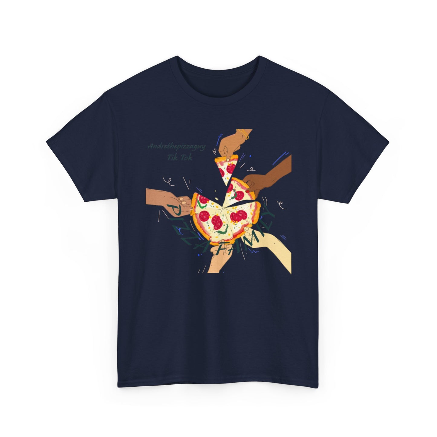 Pizza Family T-Shirt — Together Share Slice Graphic Tee