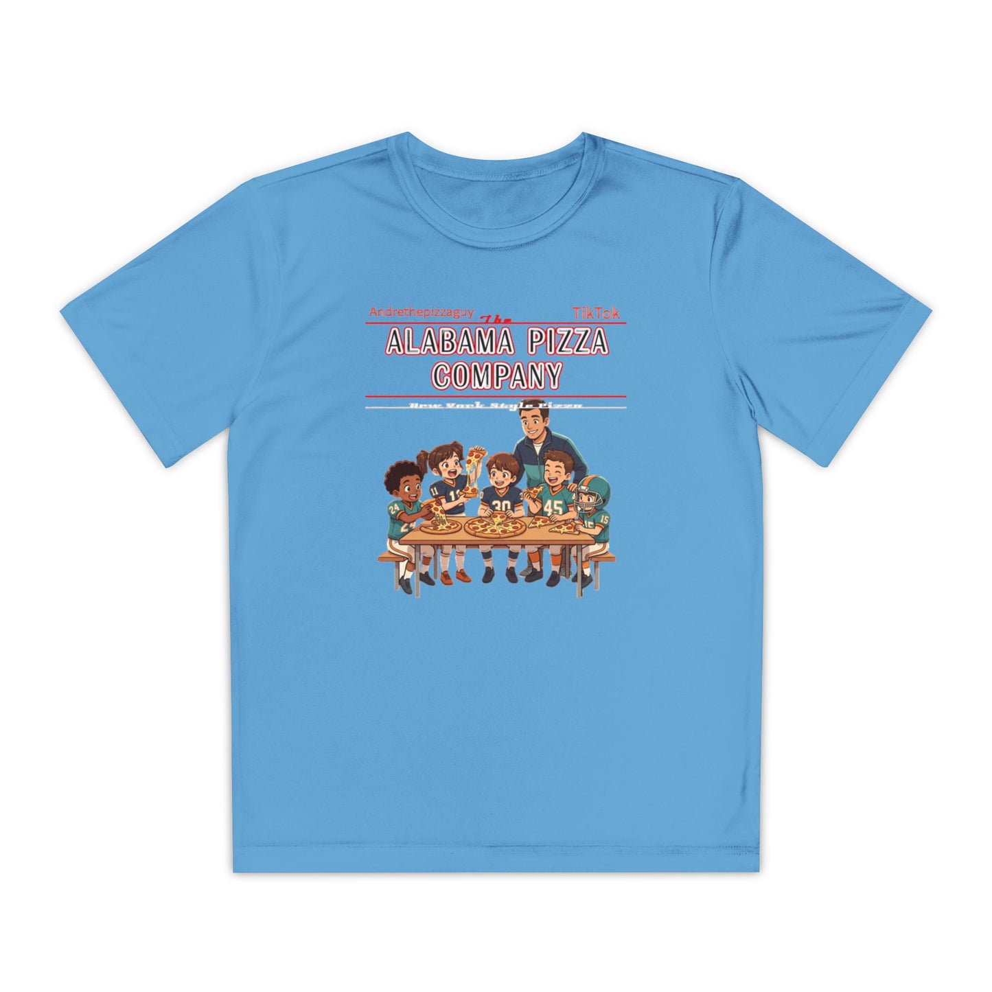 Alabama Pizza Company Kids Tee – Retro Pizza Night Graphic Youth T-Shirt