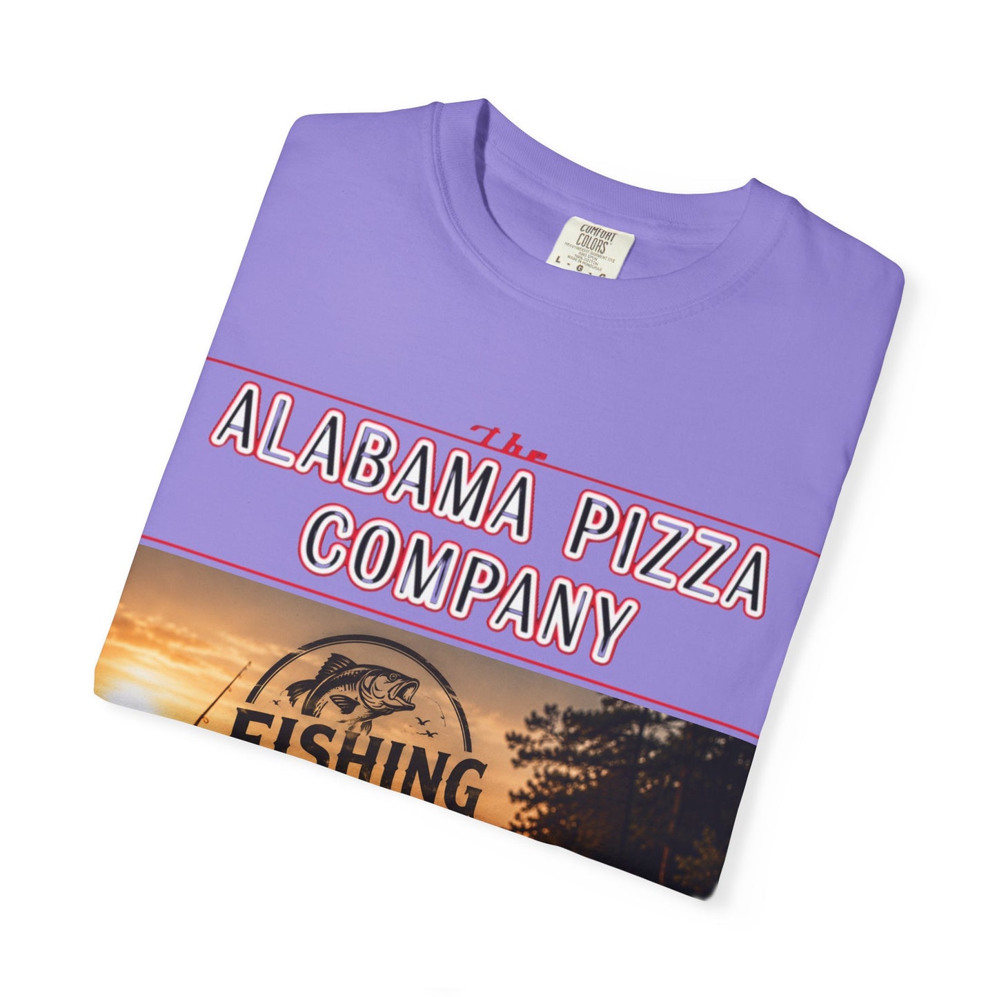 Alabama Pizza Co. Fishing Life T-Shirt