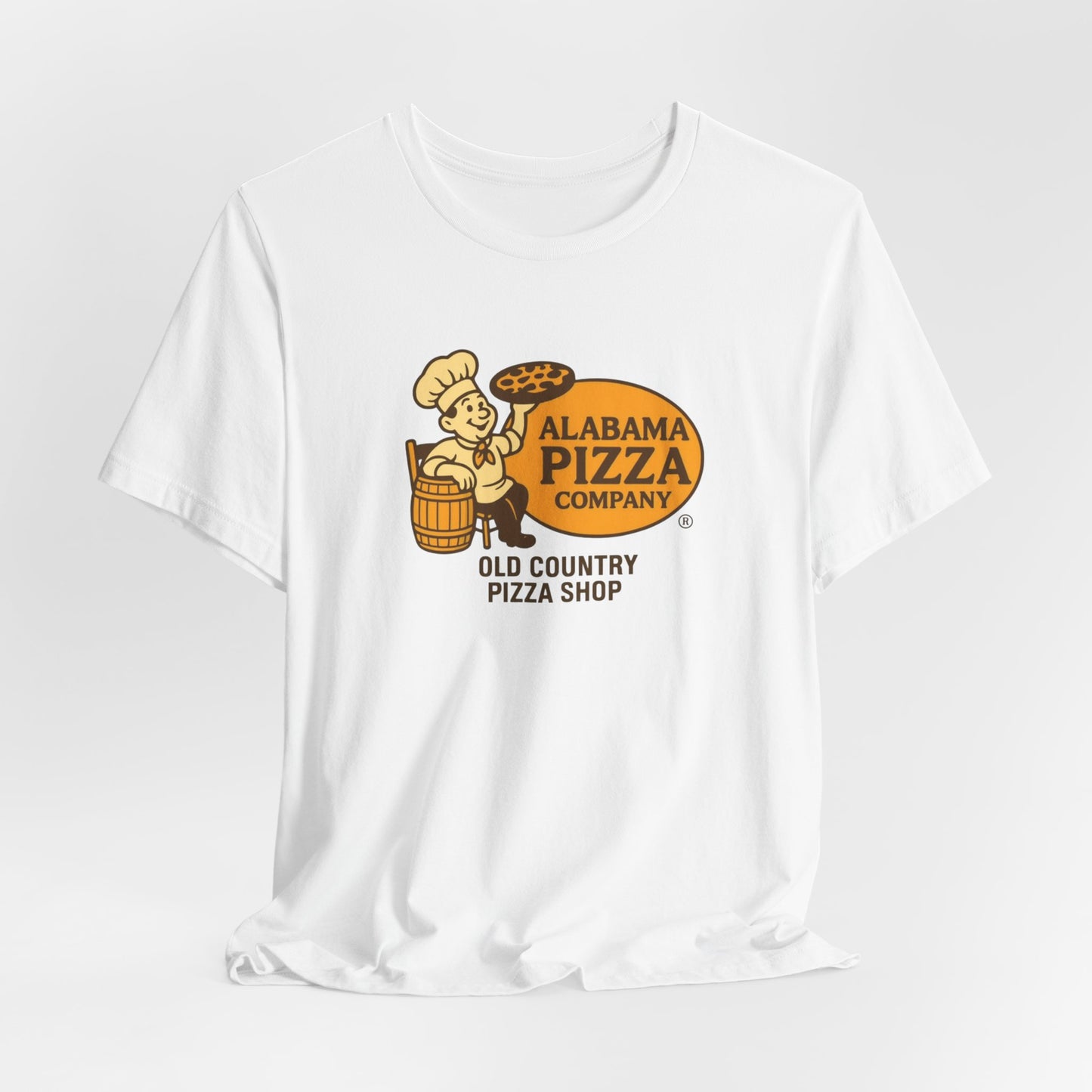 Alabama Pizza Company Tee — Old Country Pizza Shop Graphic T-Shirt