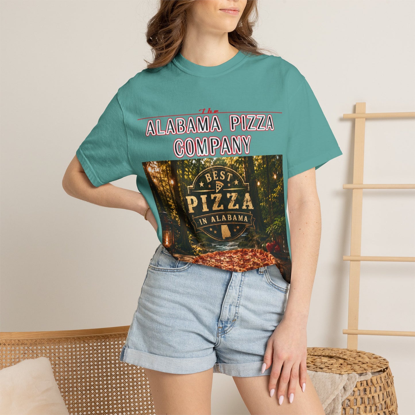 Alabama Pizza Company T‑Shirt – Best Pizza in Alabama Graphic Tee