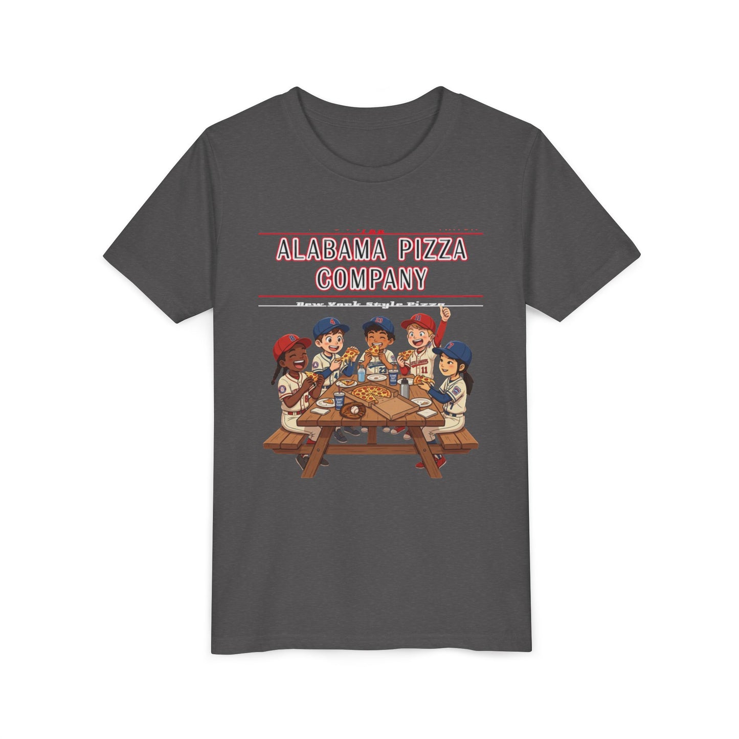 Youth Tee — Alabama Pizza Company Kids Pizza Party Shirt