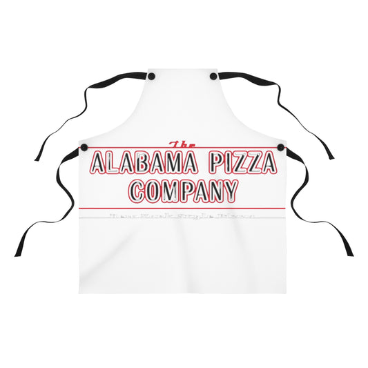 Apron — Alabama Pizza Company Retro Logo Kitchen Apron