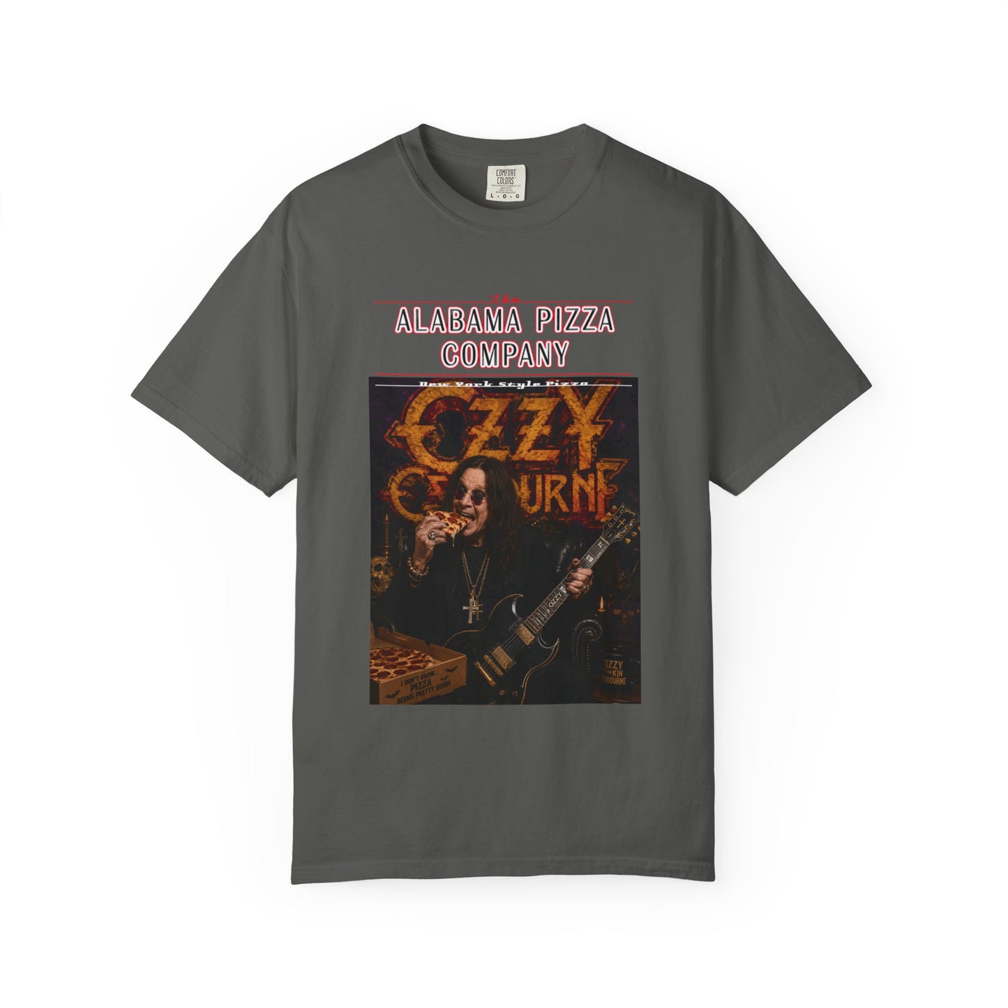 Ozzy Osbourne Pizza Company Graphic T-Shirt