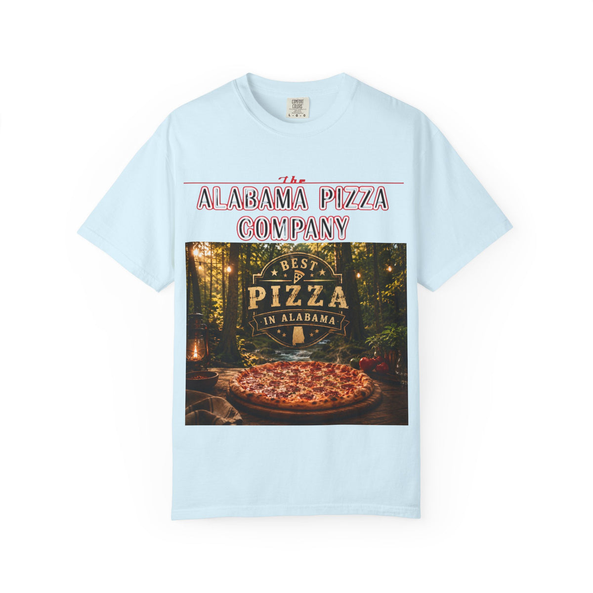 Alabama Pizza Company T‑Shirt – Best Pizza in Alabama Graphic Tee