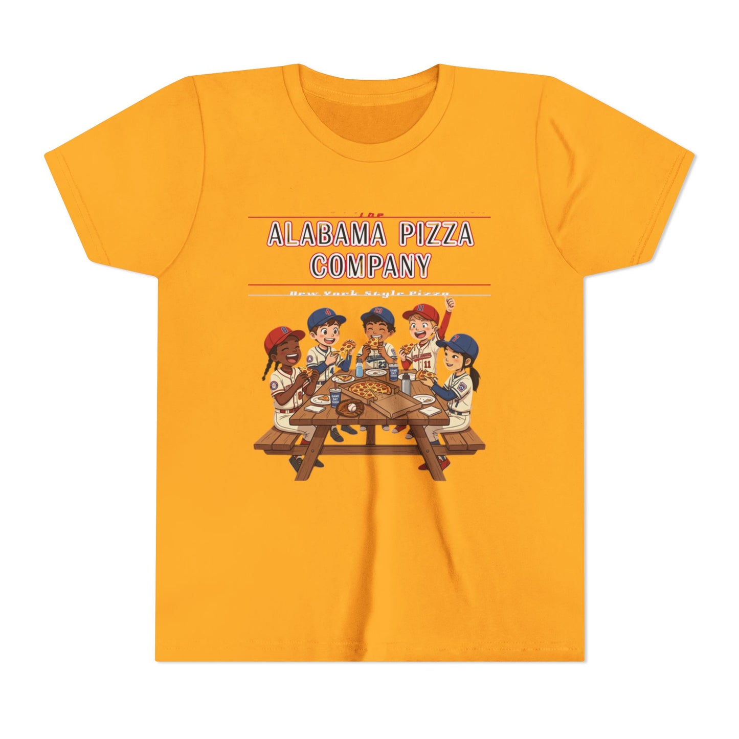 Youth Tee — Alabama Pizza Company Kids Pizza Party Shirt