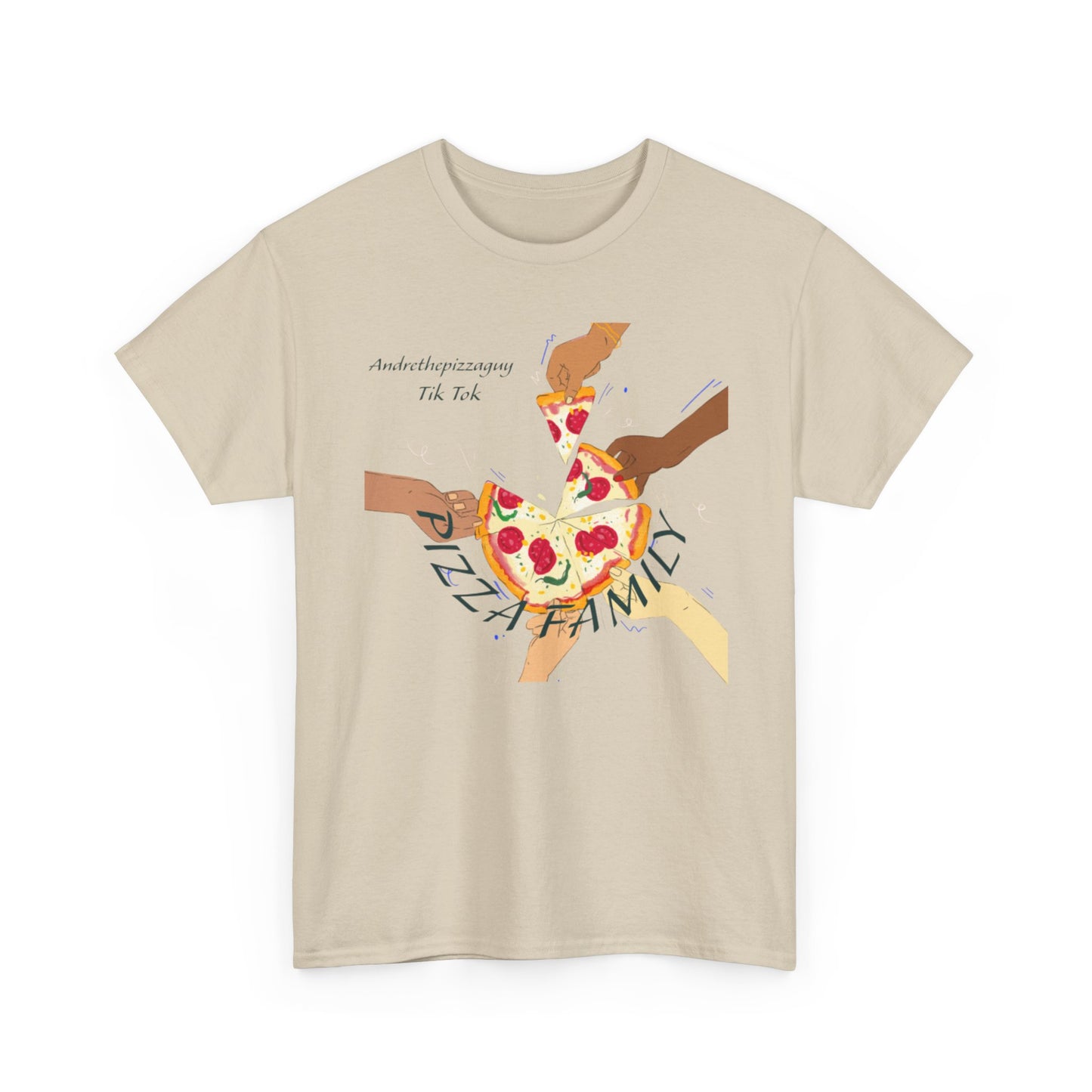 Pizza Family T-Shirt — Together Share Slice Graphic Tee