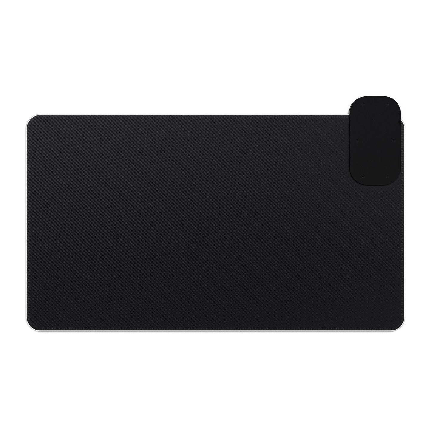 LED Wireless Charging Mouse Pad — Cute Veggie Pizza Desk Mat