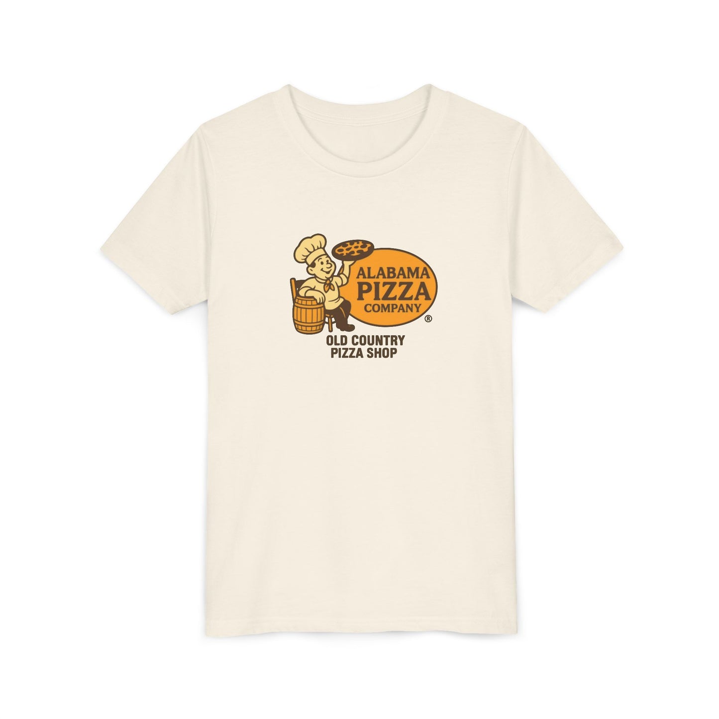 Alabama Pizza Company Kids Tee – 'Old Country Pizza Shop' Youth T‑Shirt