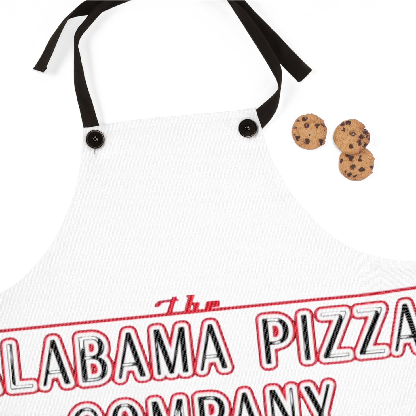 Apron — Alabama Pizza Company Retro Logo Kitchen Apron