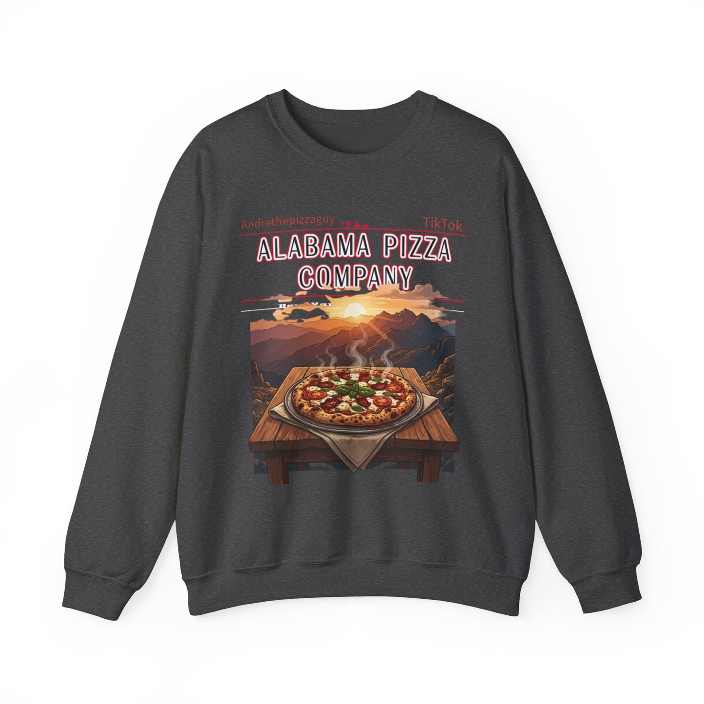 Alabama Pizza Company Sweatshirt – Vintage Mountain Pizza Crewneck
