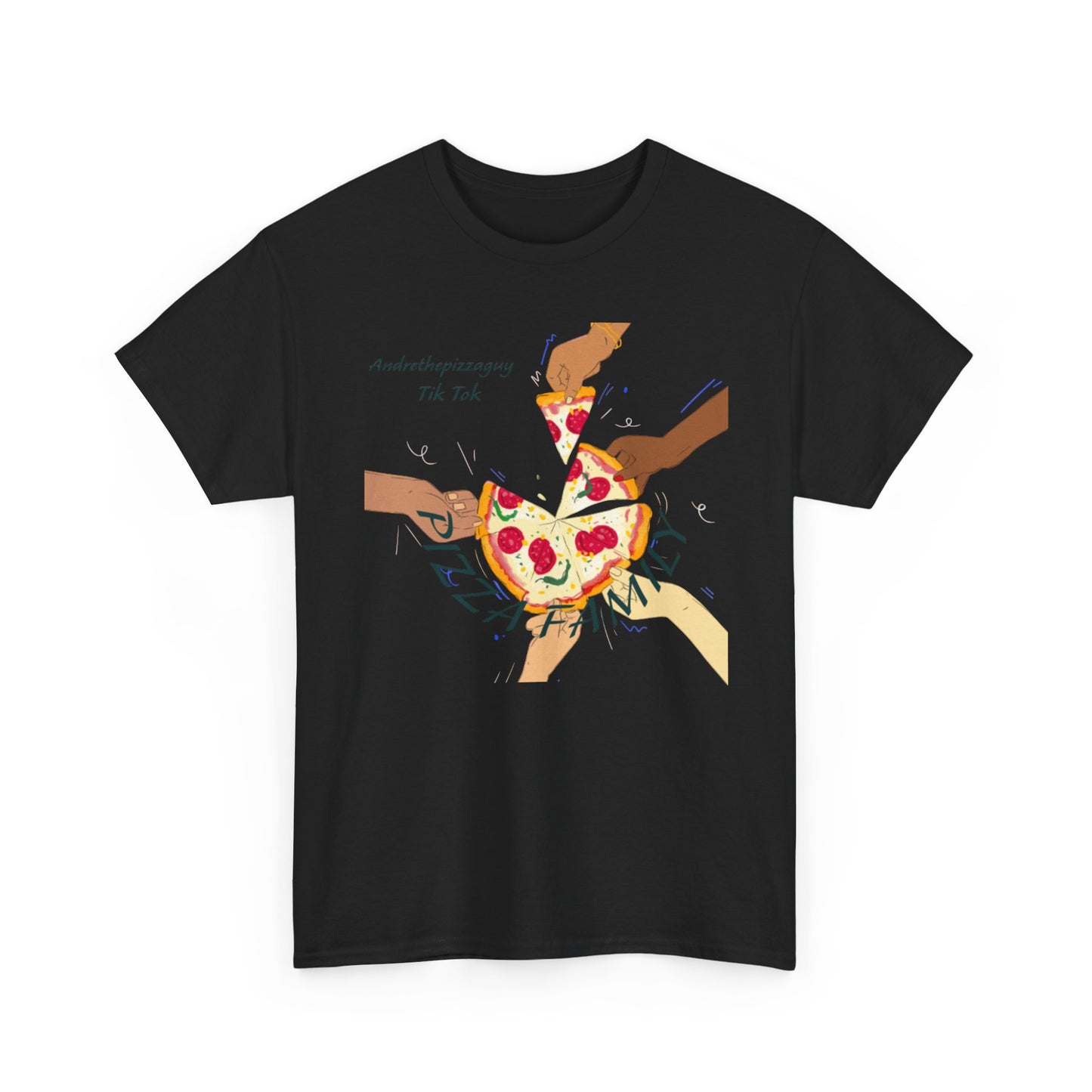 Pizza Family T-Shirt — Together Share Slice Graphic Tee